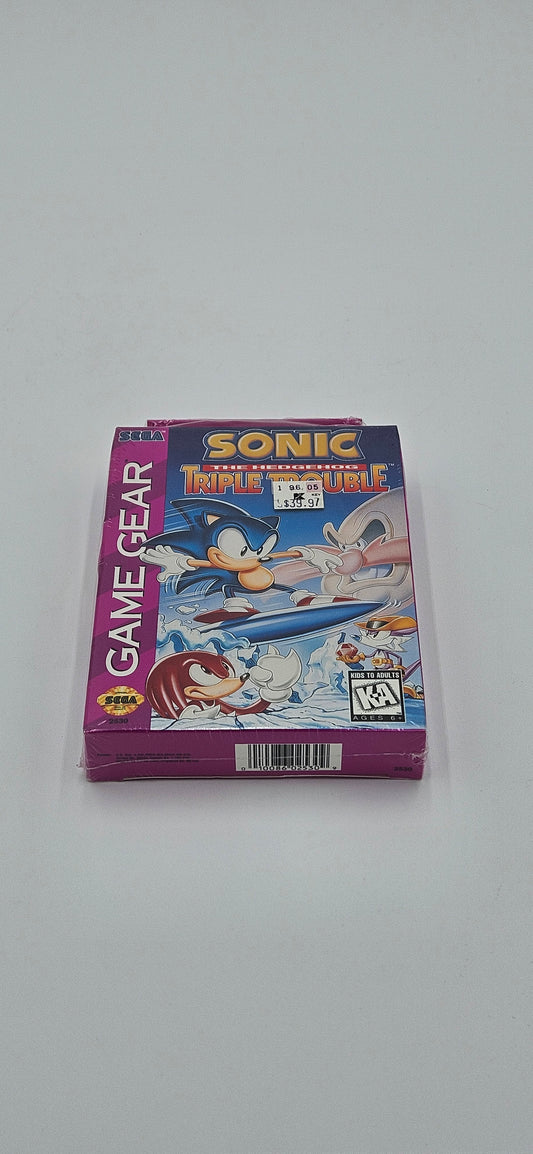 Sonic The Hedgehog Triple Trouble Sega Game Gear