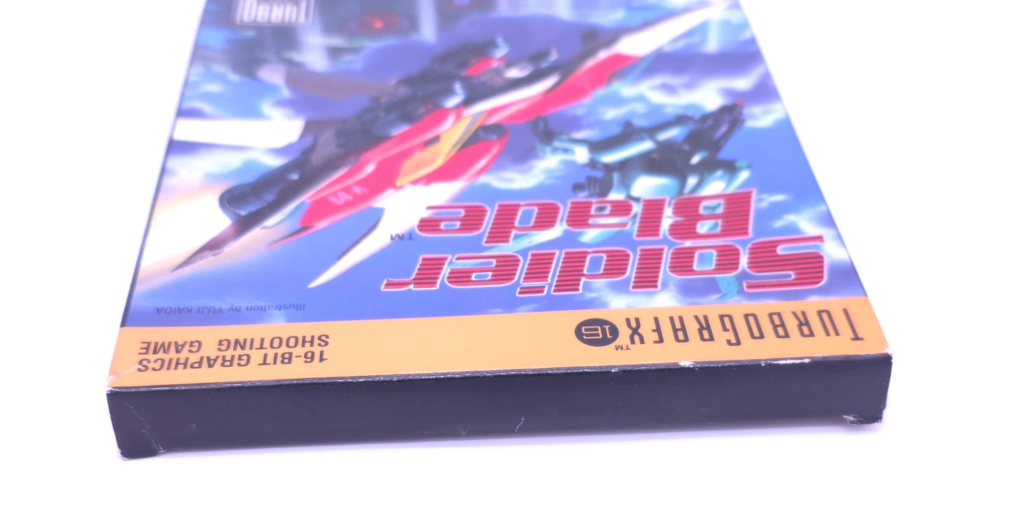 Soldier Blade Turbografx 16 - Complete - RARE Find
