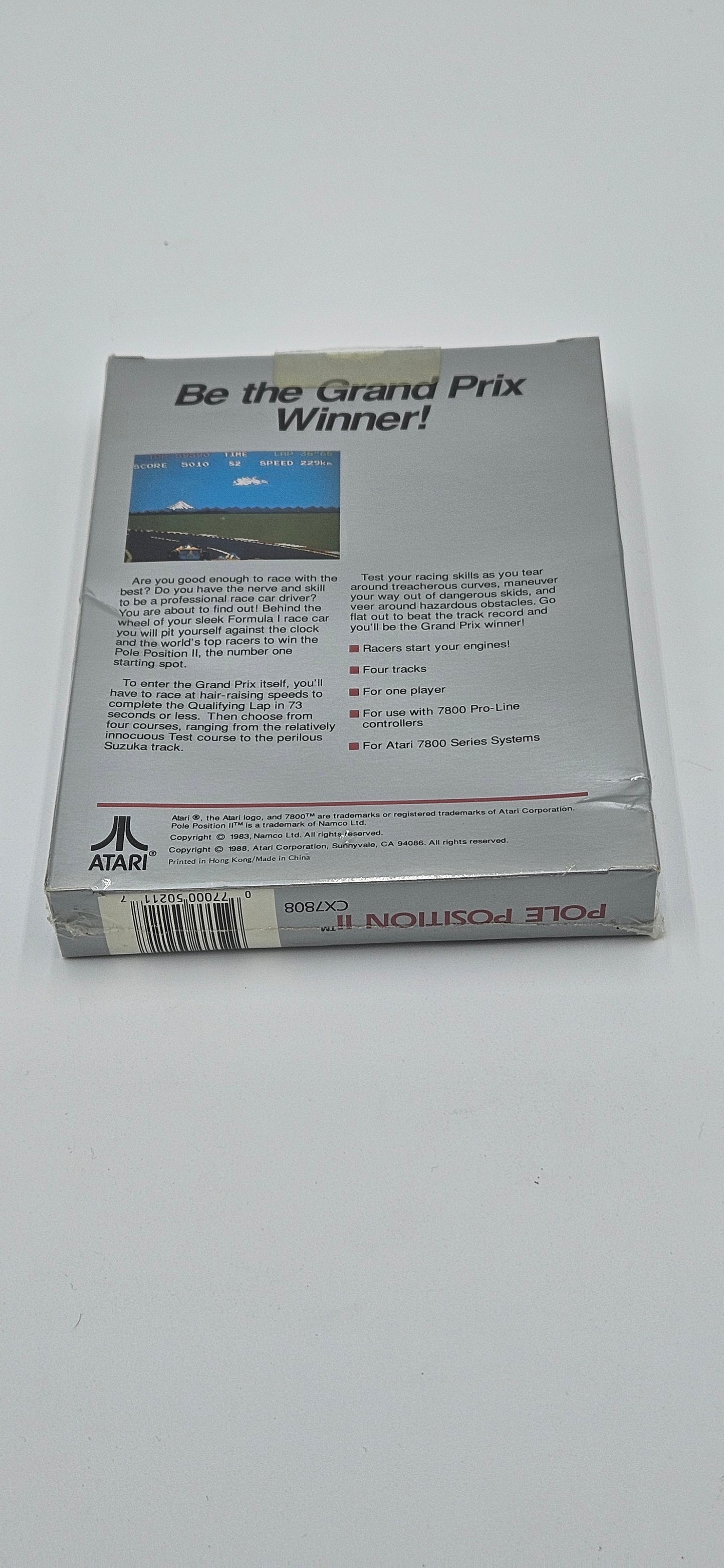 Pole Position 2 Atari 7800