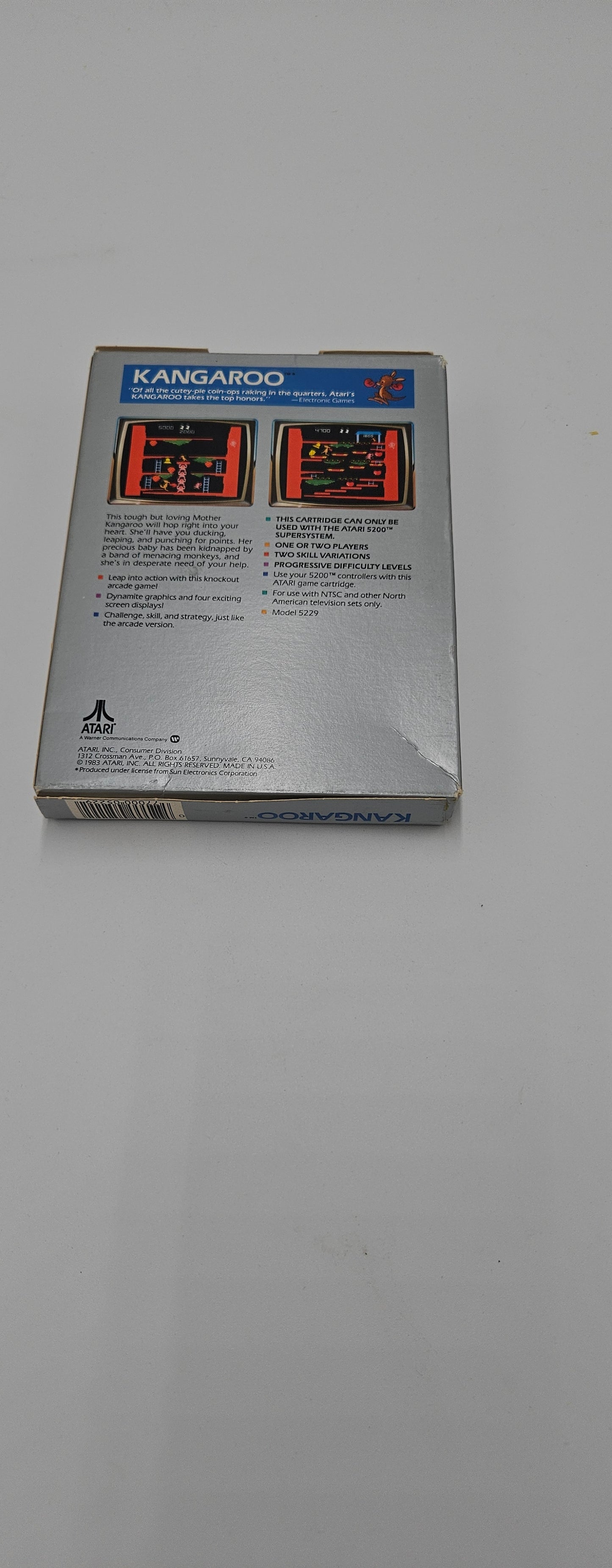 Kangaroo Atari 5200