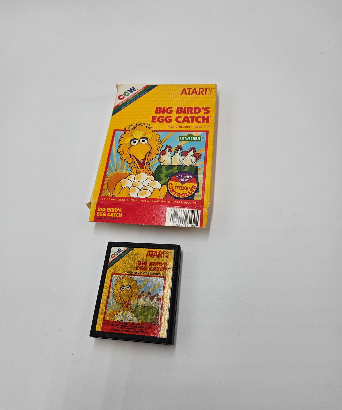 Big Bird's Egg Catch Atari 2600/VCS