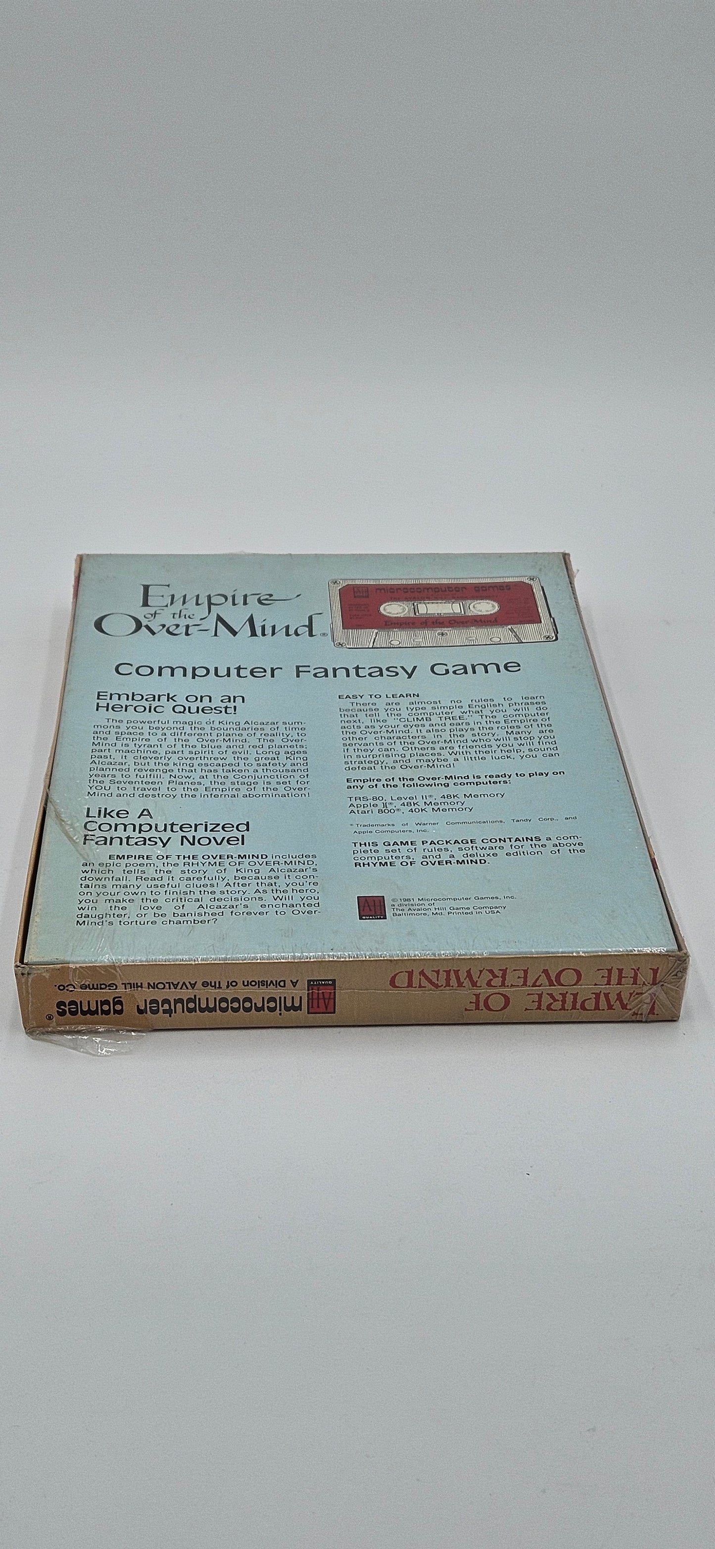 Empire of the Overmind Atari 400/800