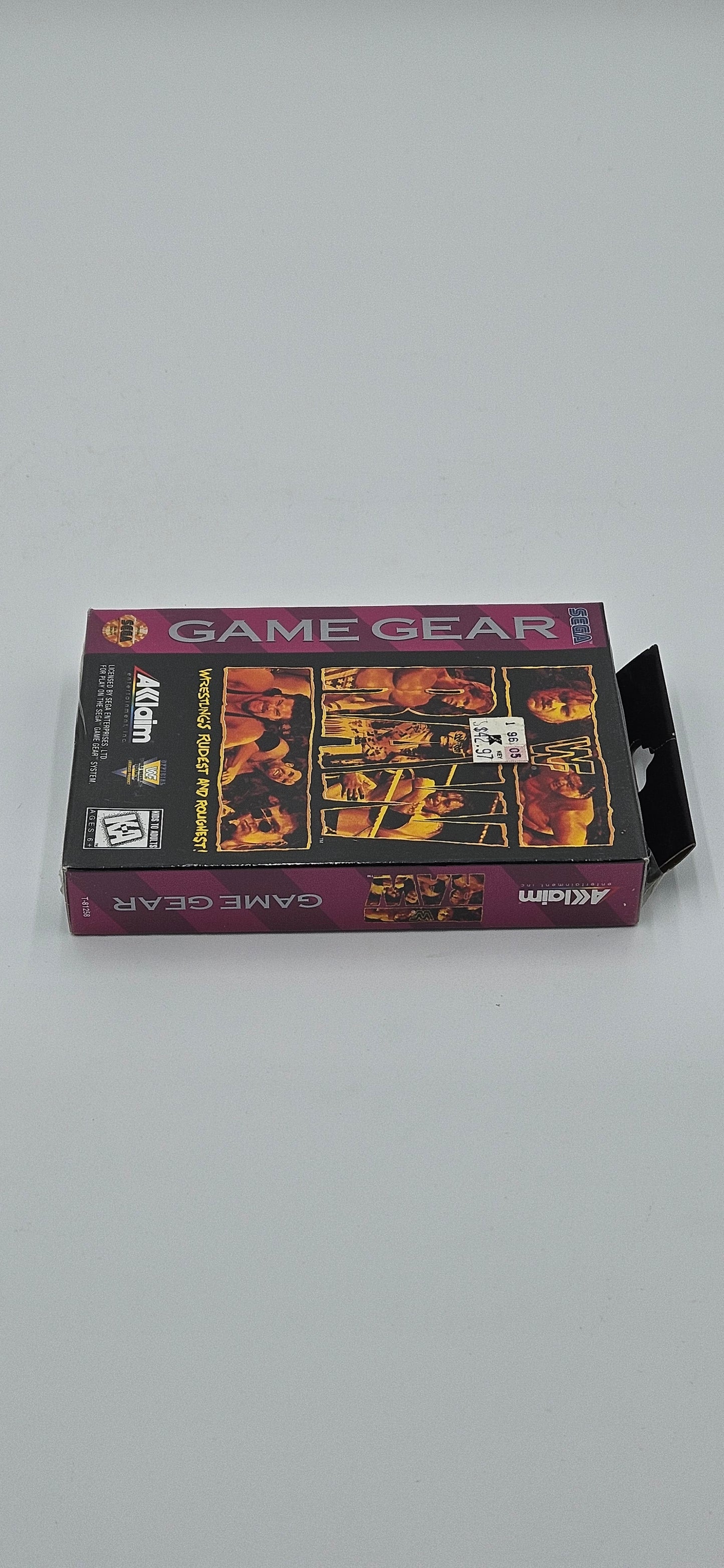 WWF Raw Sega Game Gear