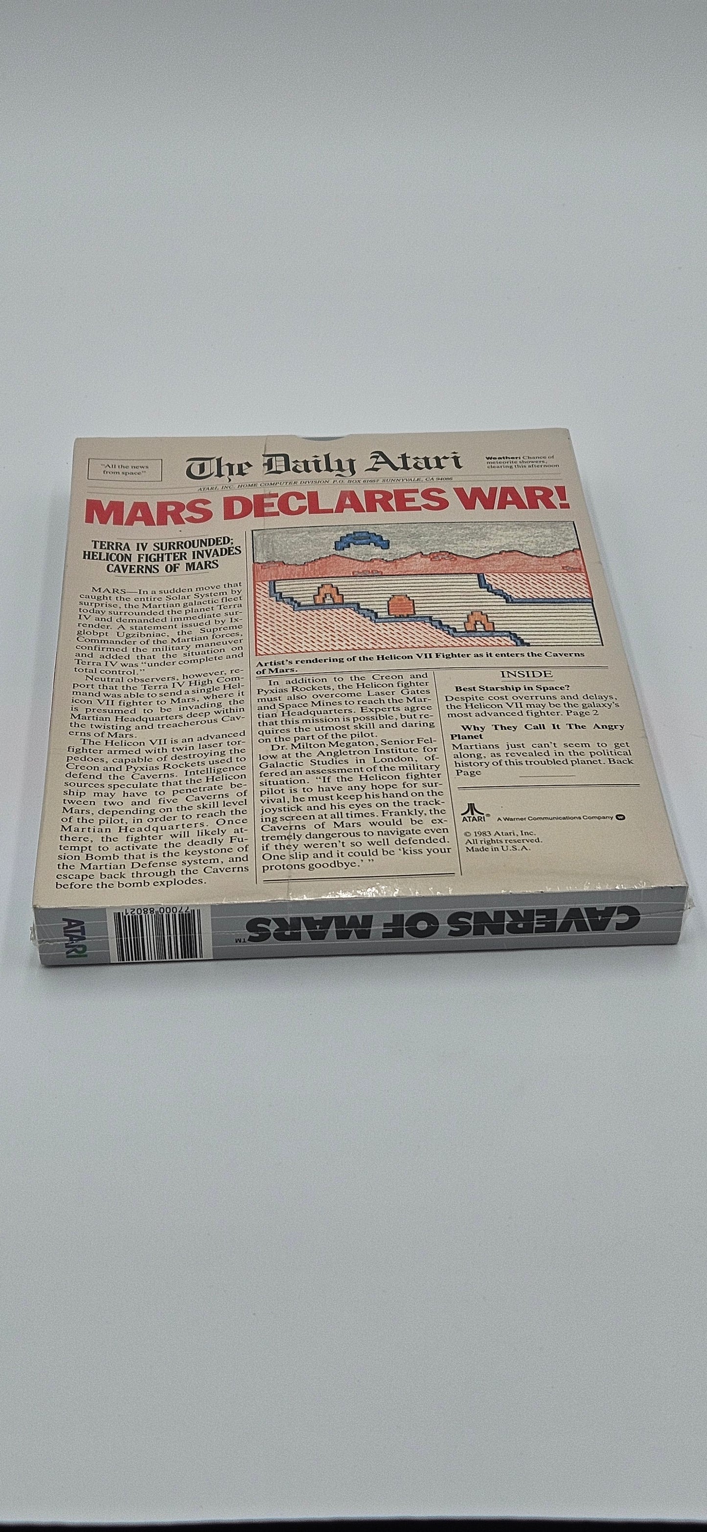 Caverns of Mars Atari 400/800