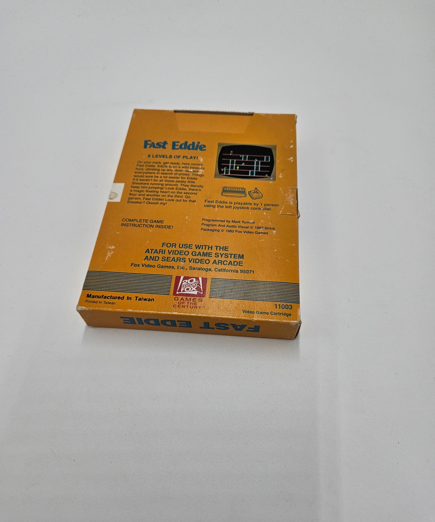 Fast Eddie Atari 2600/VCS