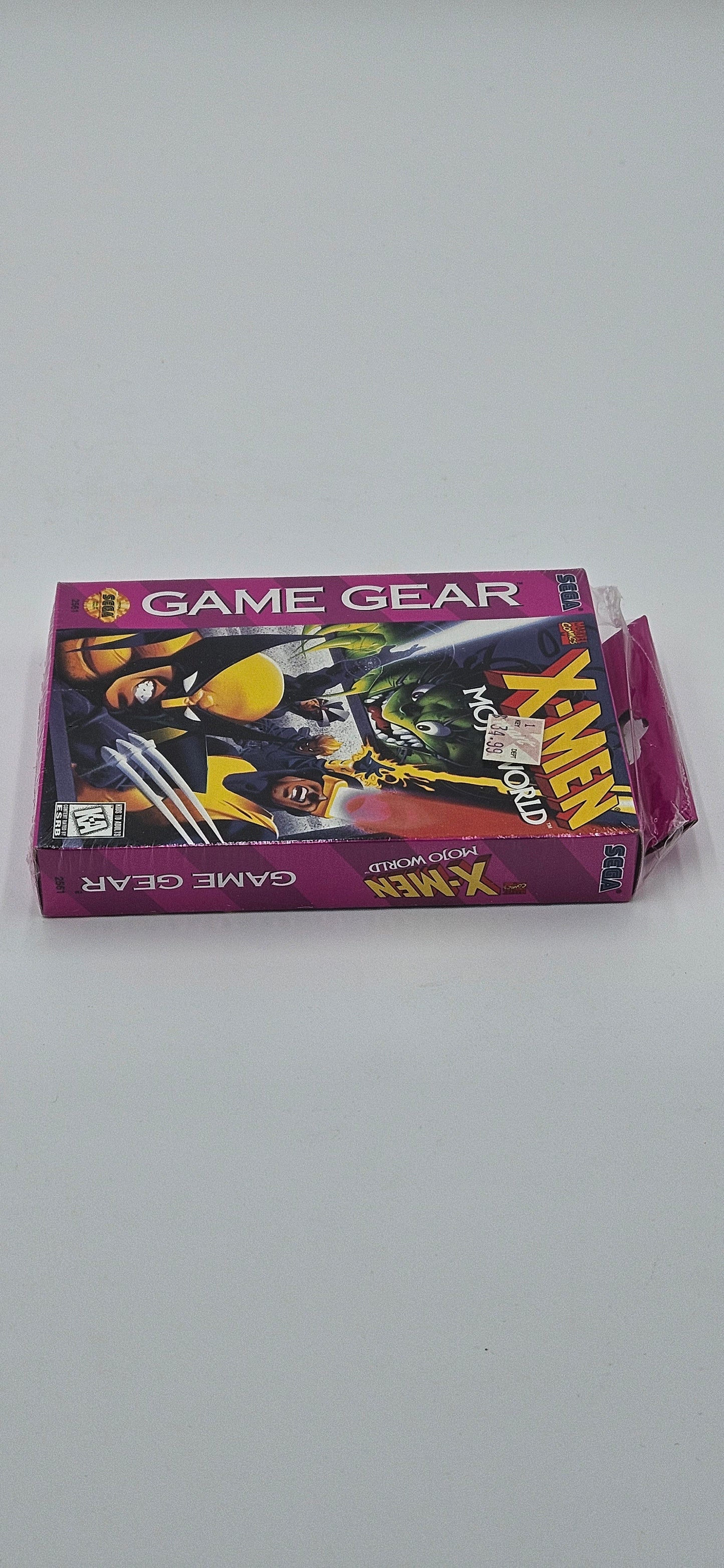 X-Men Mojo World Sega Game Gear
