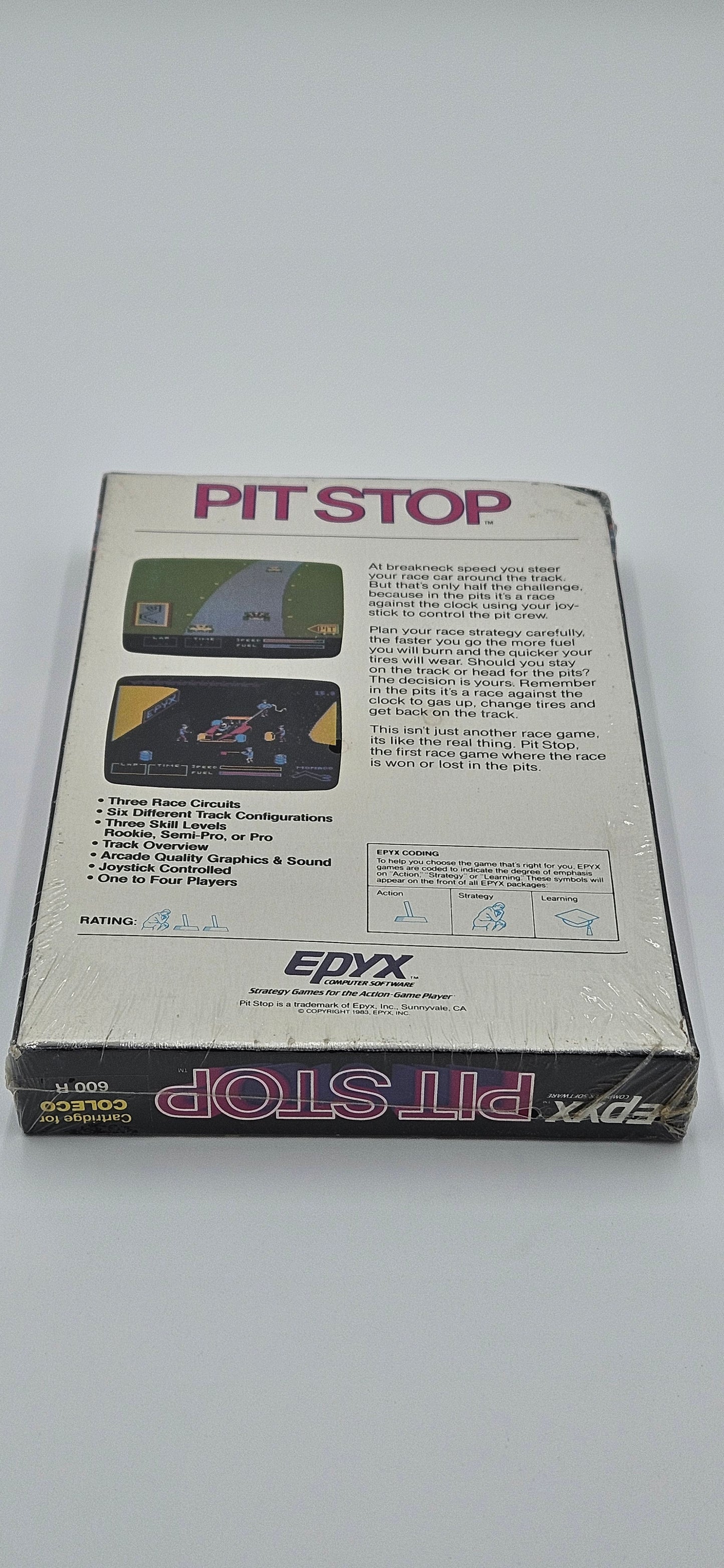 Epyx Pit Stop Colecovision
