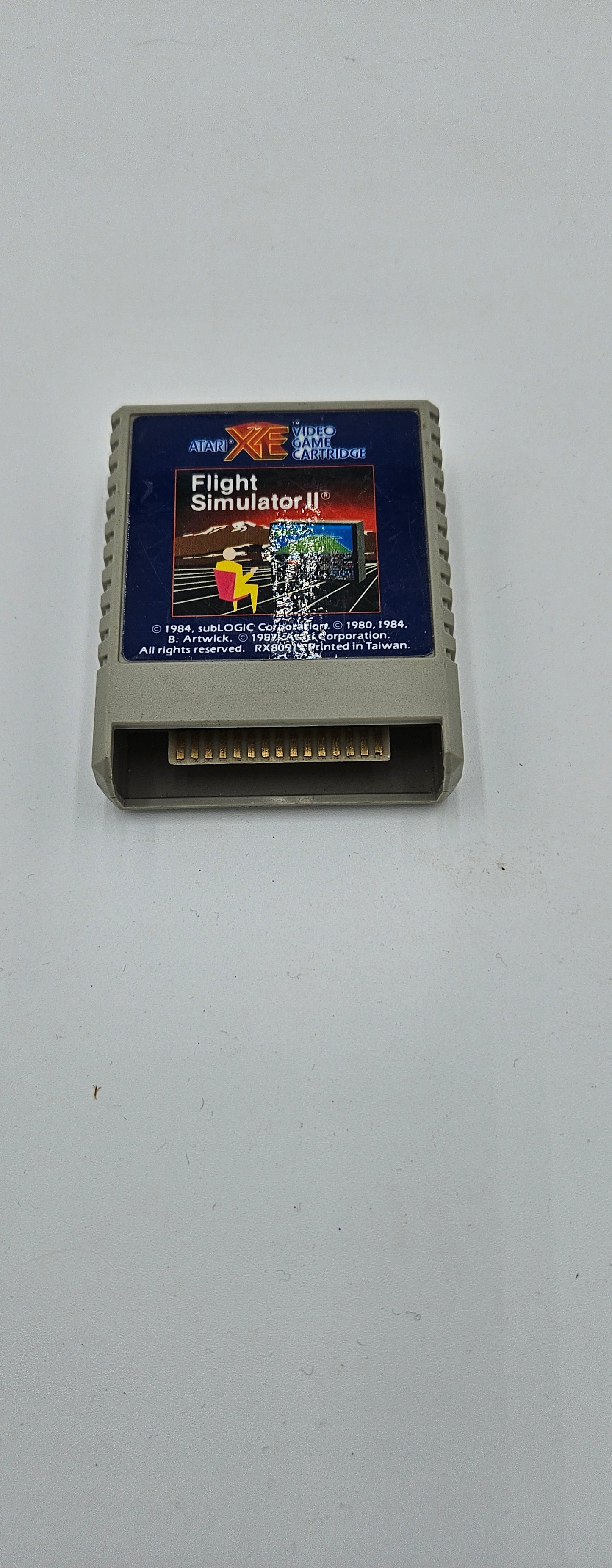 Flight Simulator II Atari XE/XL