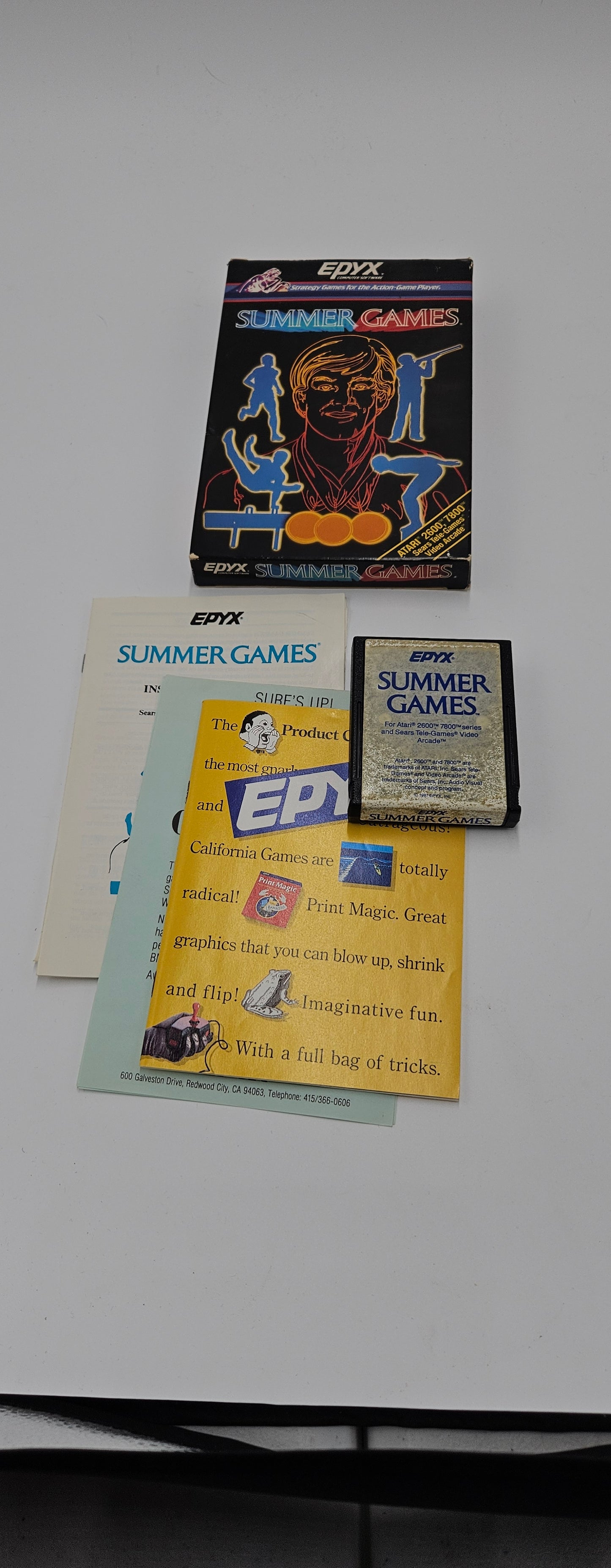 Summer Games Atari 2600/VCS