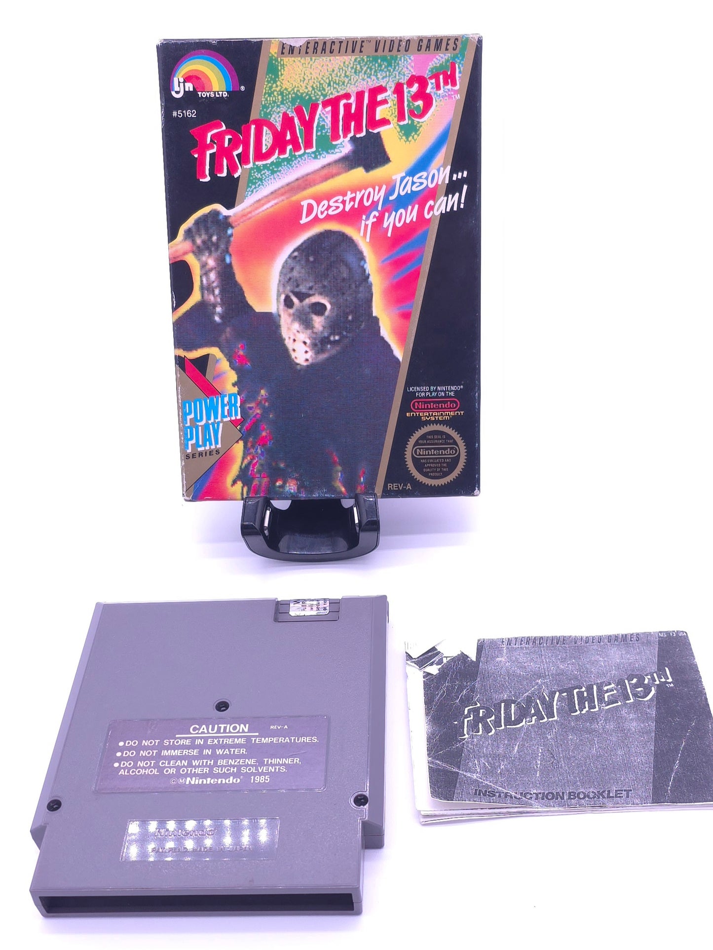 Friday the 13th Nintendo NES RARE Hard to Find - CIB - First Horror License!