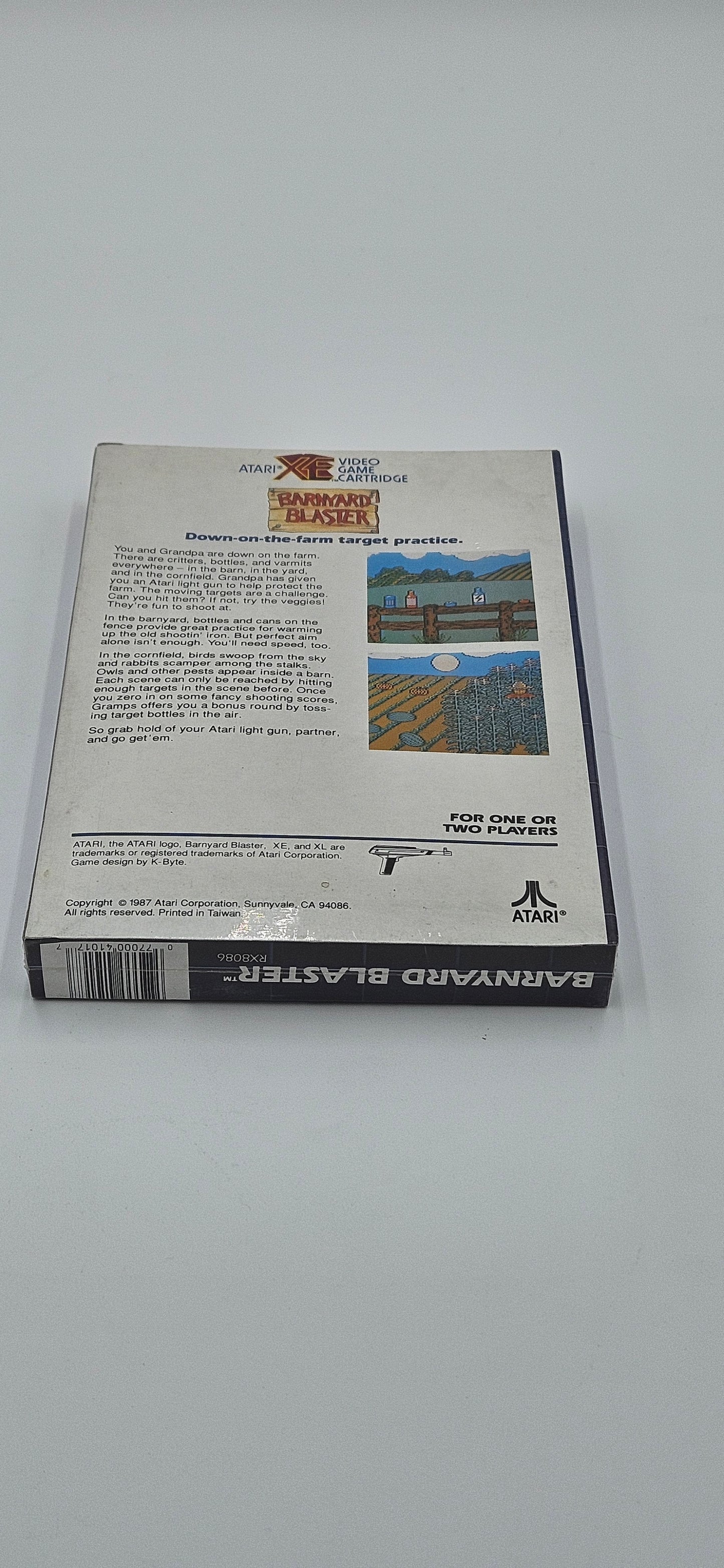 Barnyard  Blaster Atari XE