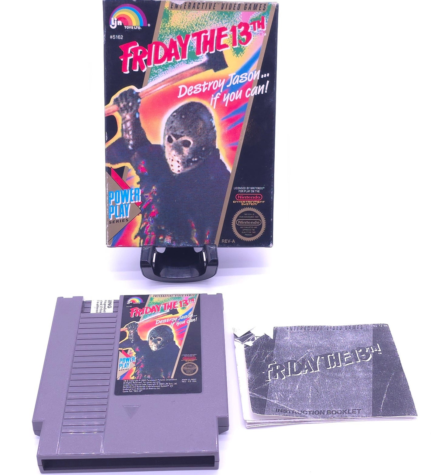 Friday the 13th Nintendo NES RARE Hard to Find - CIB - First Horror License!