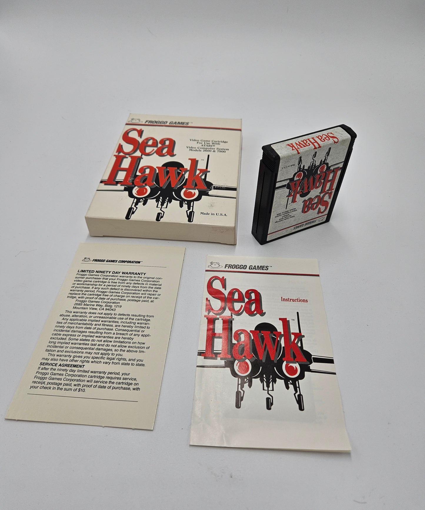 Sea Hawk Atari 2600/VCS