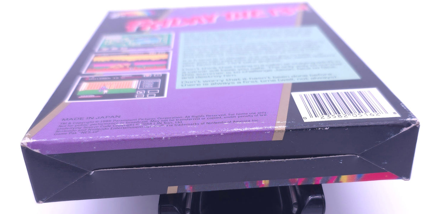 Friday the 13th Nintendo NES RARE Hard to Find - CIB - First Horror License!