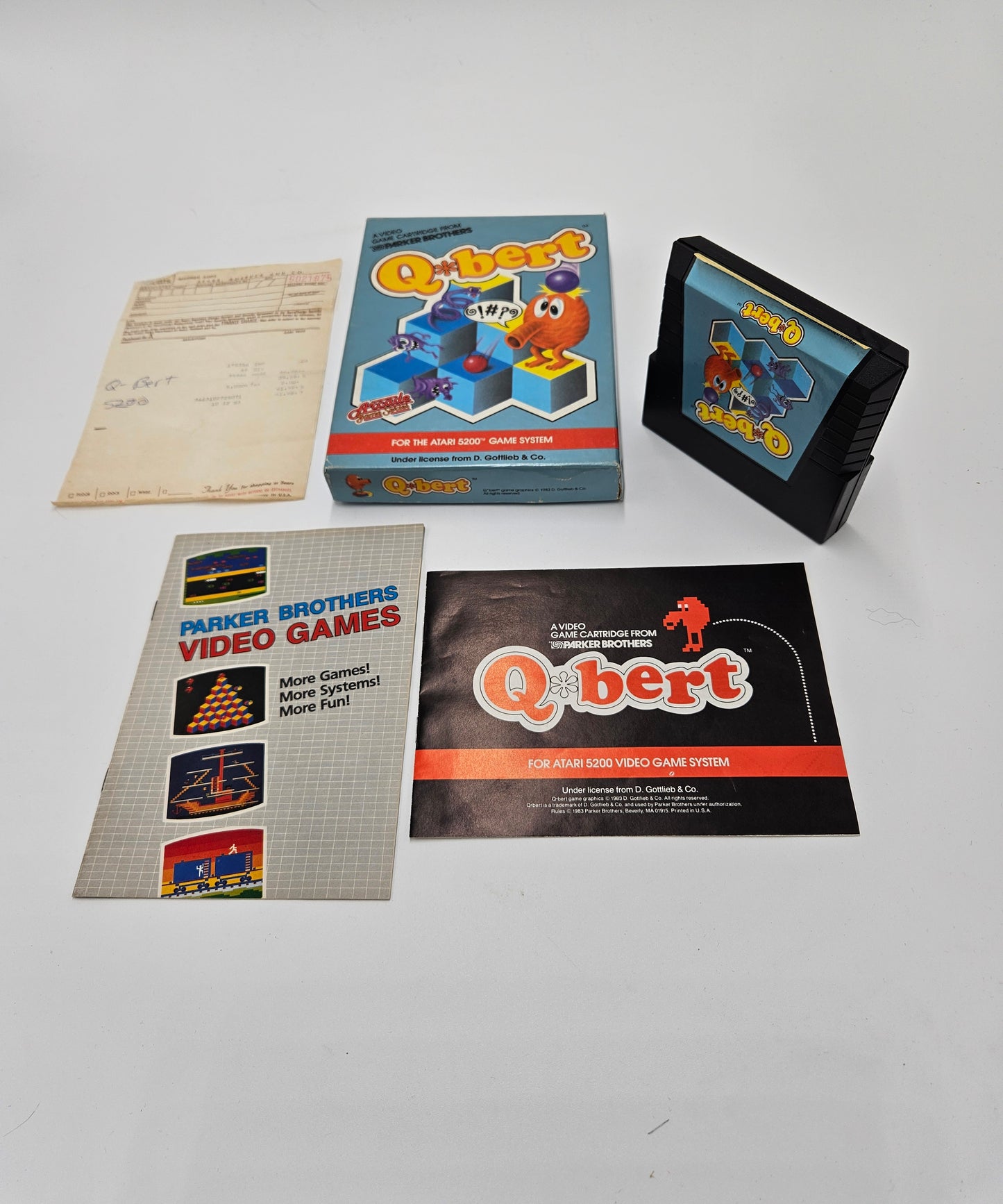 Q*Bert Atari 5200