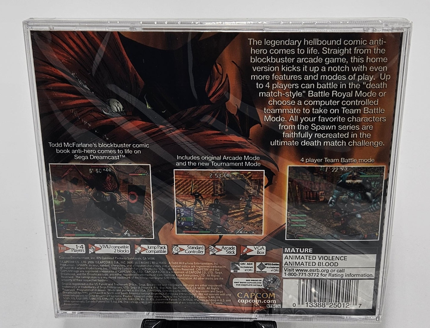 Spawn In The Demon's Hand Sega Dreamcast