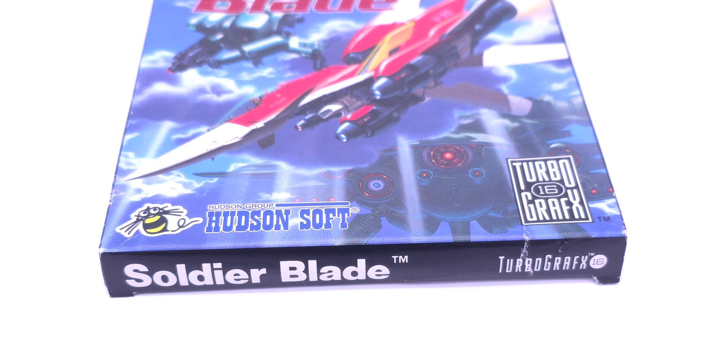 Soldier Blade Turbografx 16 - Complete - RARE Find