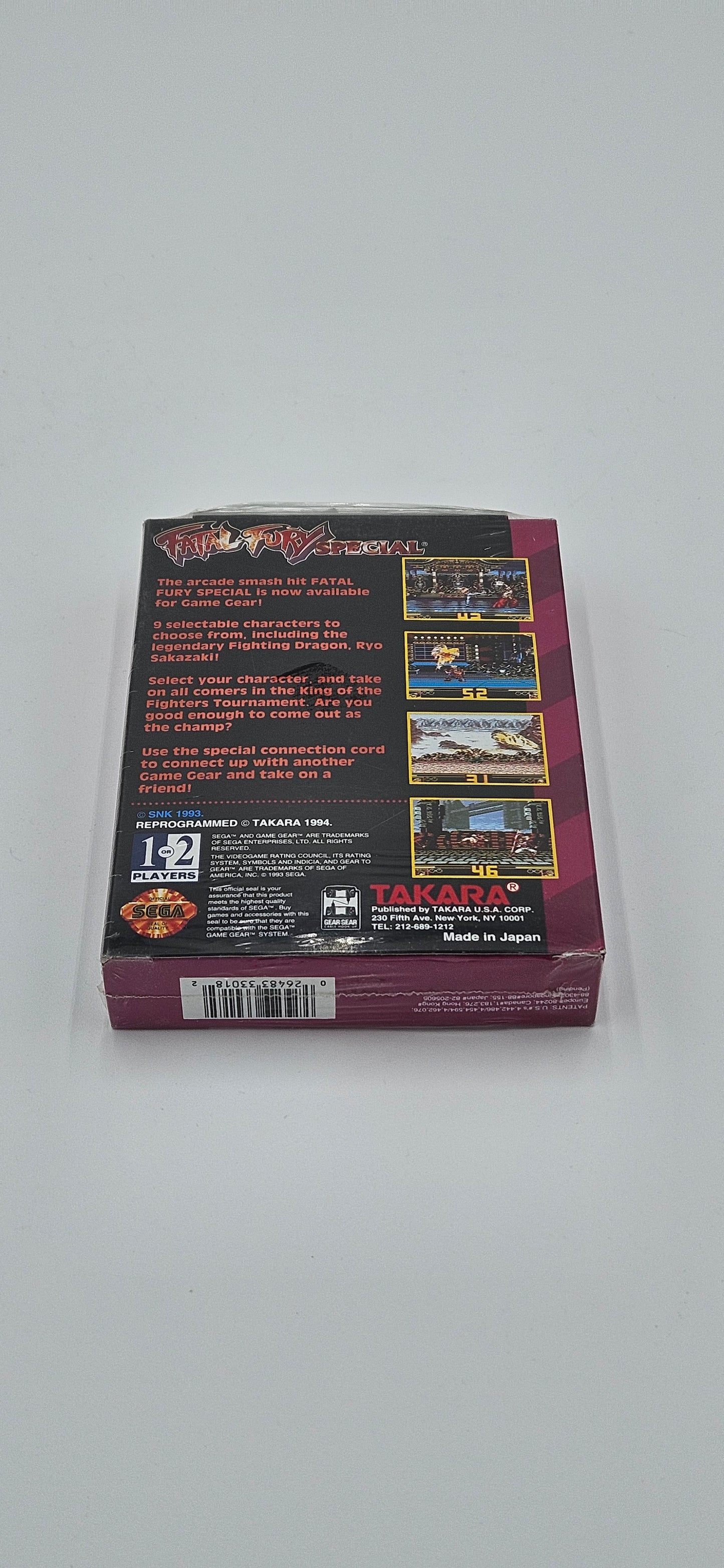 Fatal Fury Special Sega Game Gear