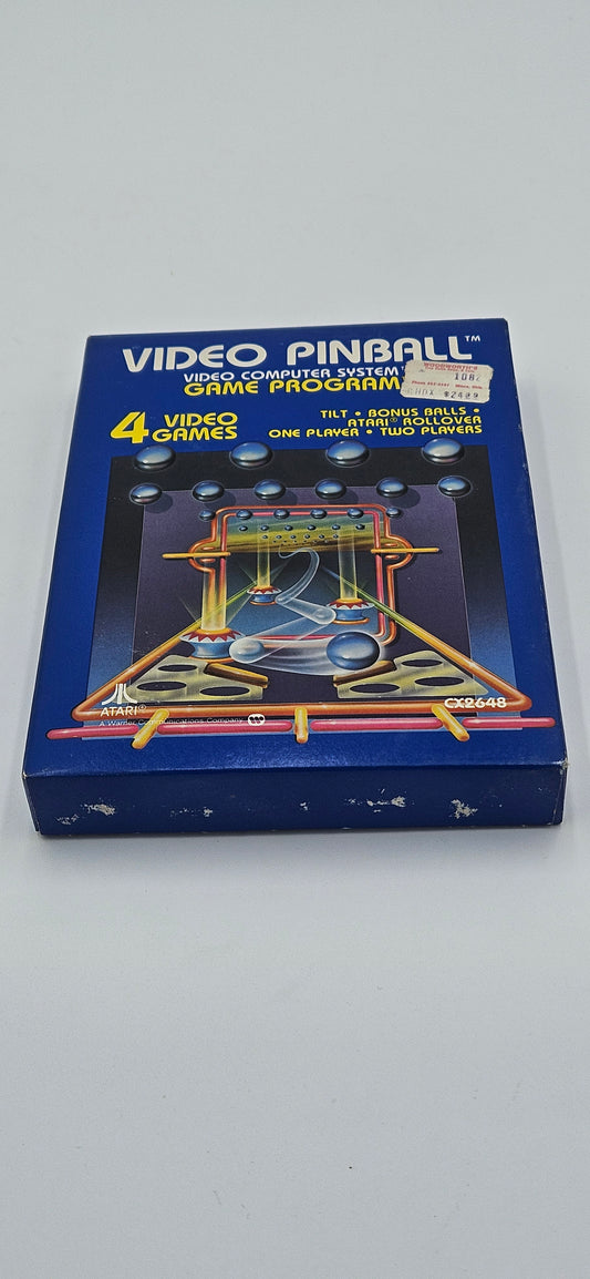 Video Pinball Atari 2600/VCS