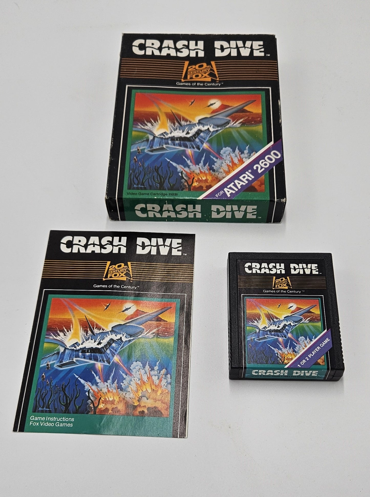 Crash Dive Atari 2600/VCS