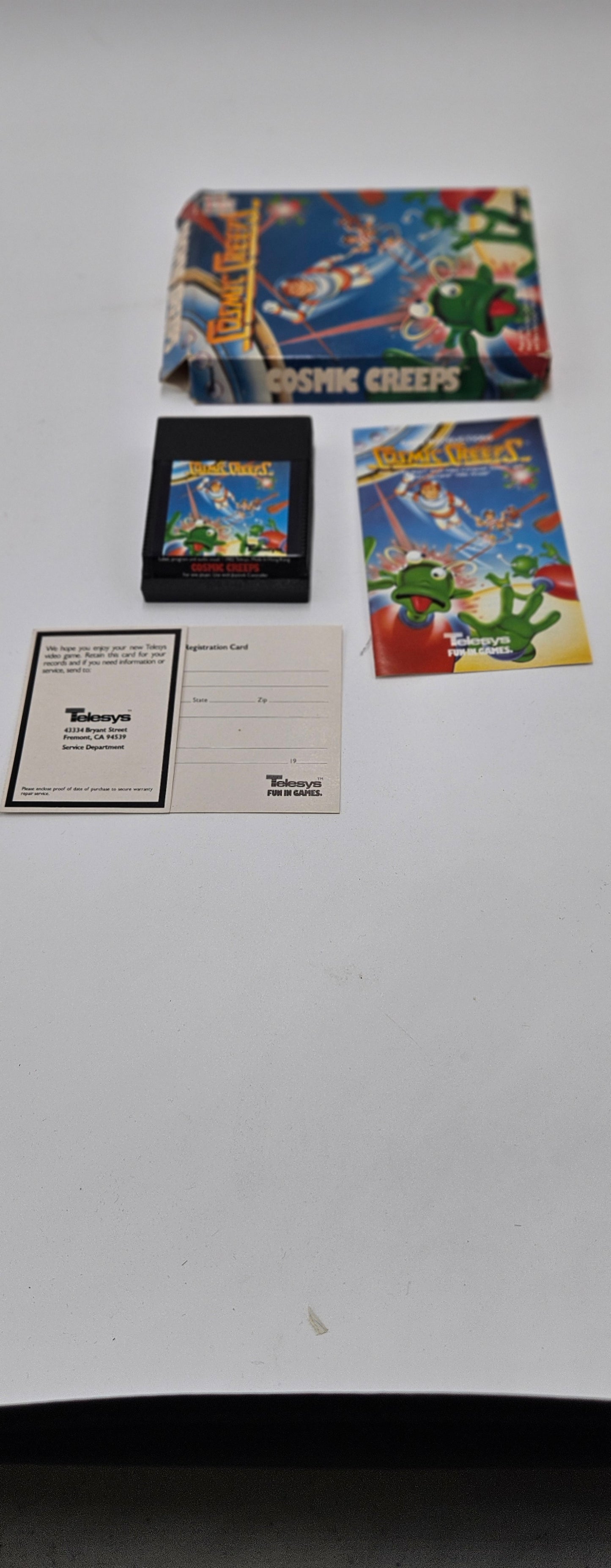 Cosmic Creeps Atari 2600/VCS