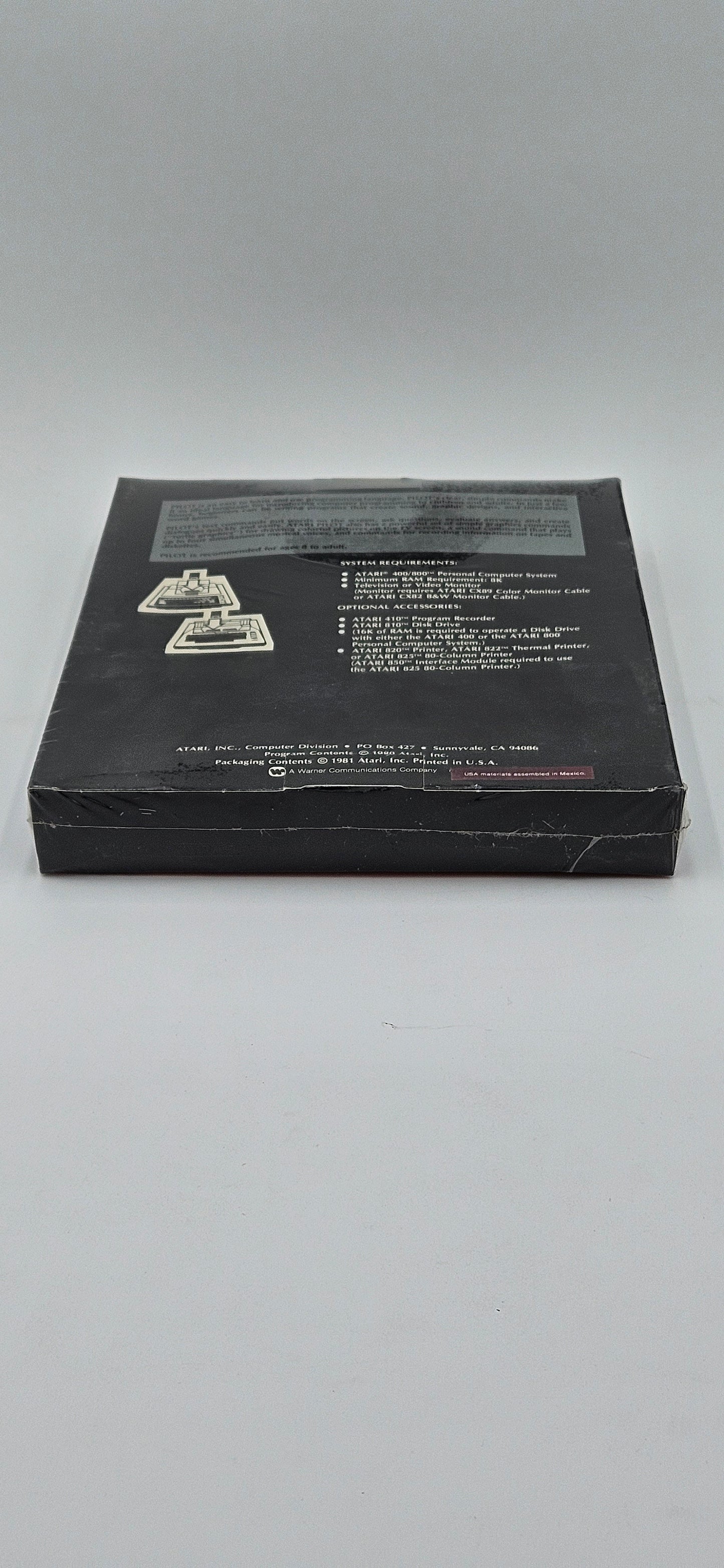 Pilot Programming Language with Turtle Graphics Atari 400/800