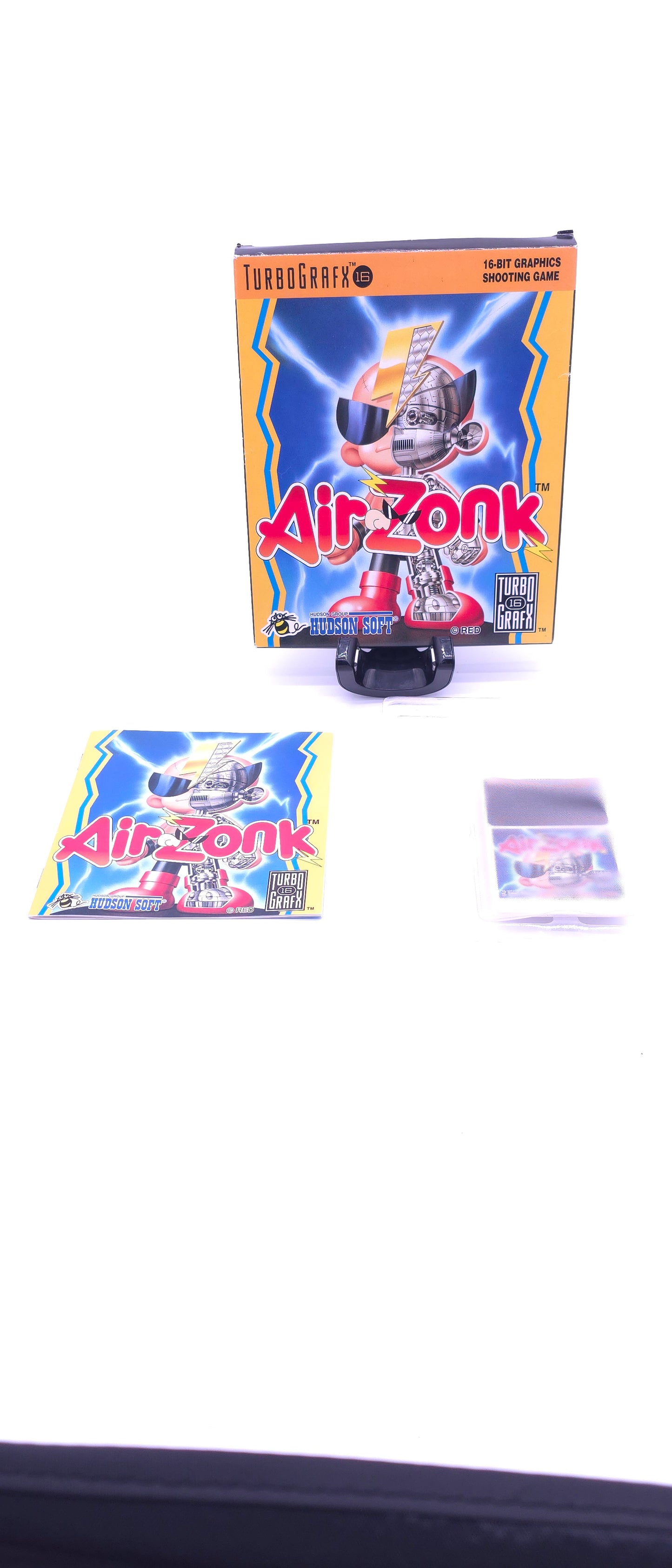 Air Zonk Turbografx16 CIB MINT RARE! Collector Grade TurboGrafx 16