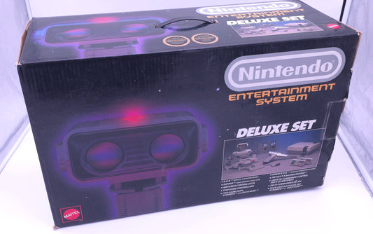 Nintendo NES Deluxe Set with Robot - Complete - RARE!