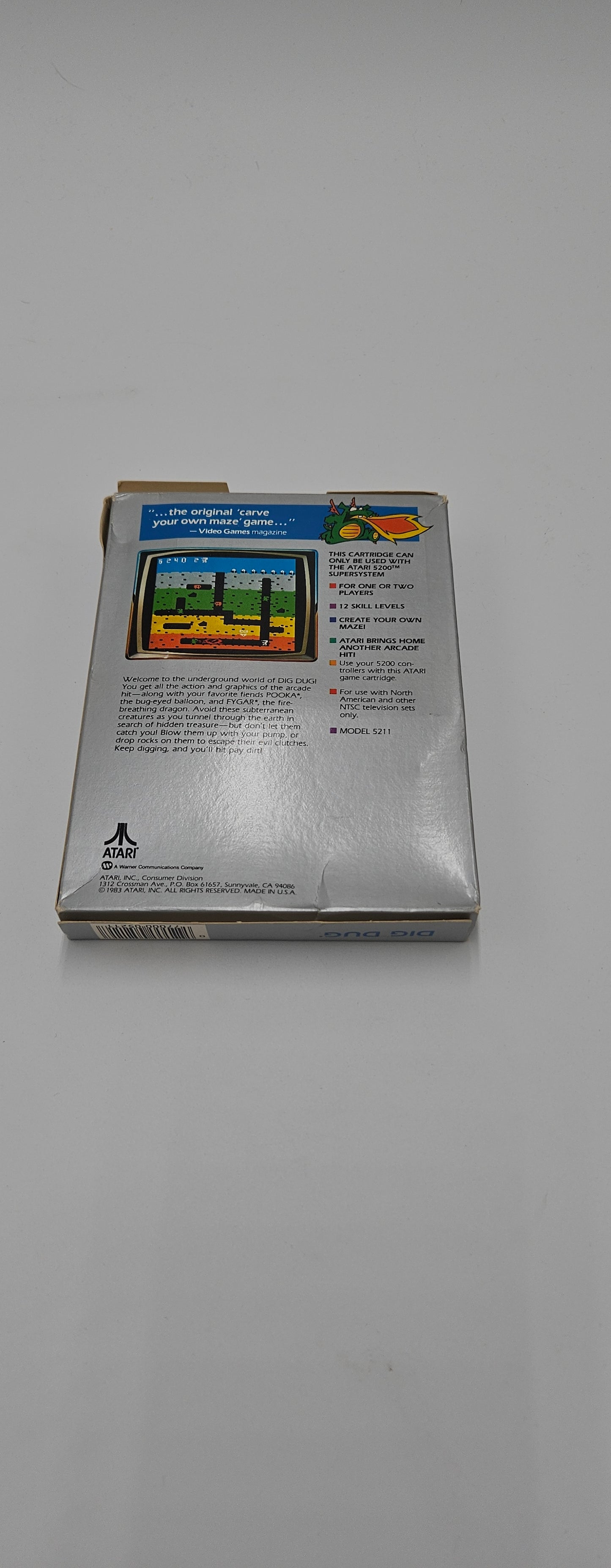 Dig Dug Atari 5200