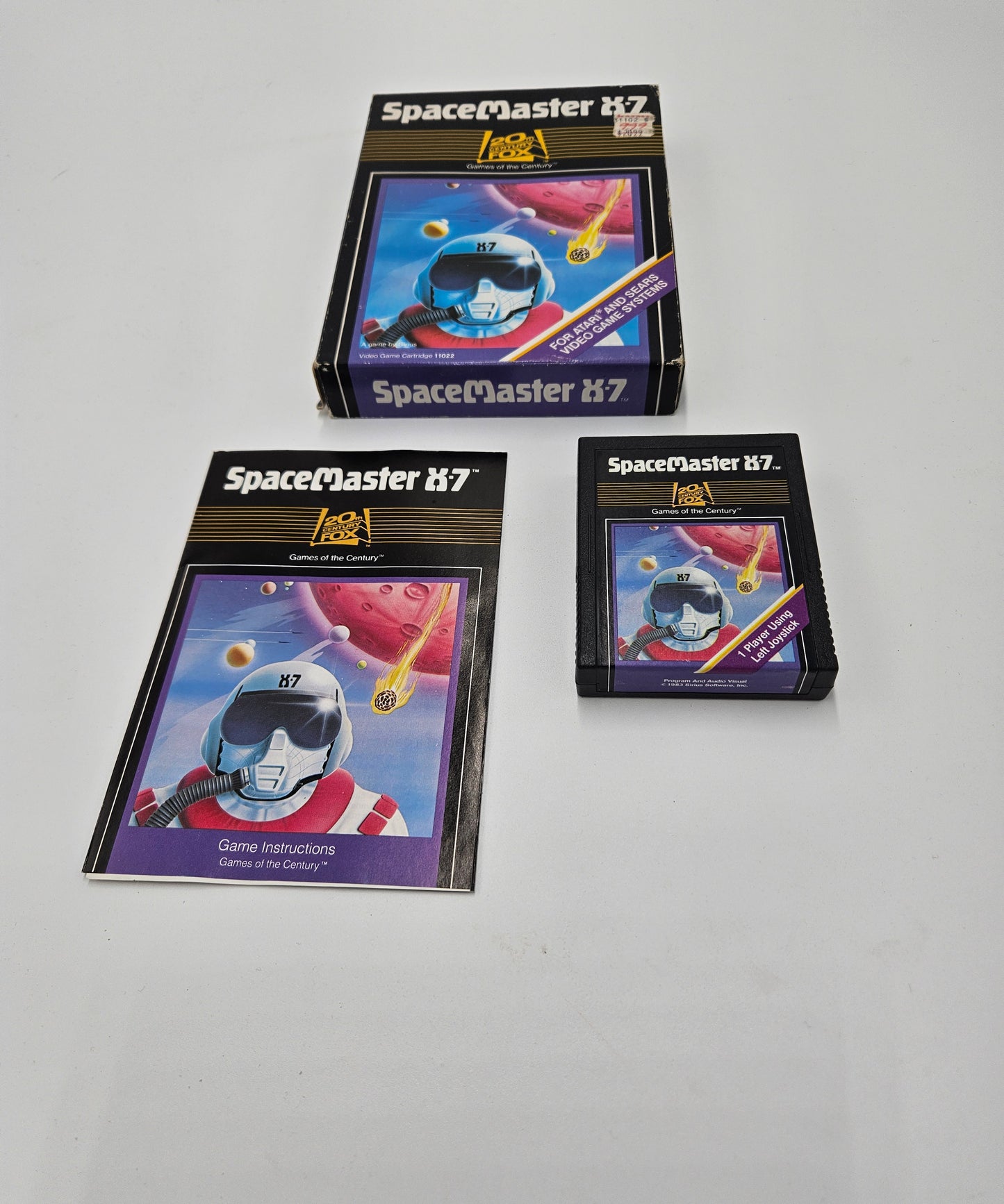 Spacemaster X-7 Atari 2600/VCS
