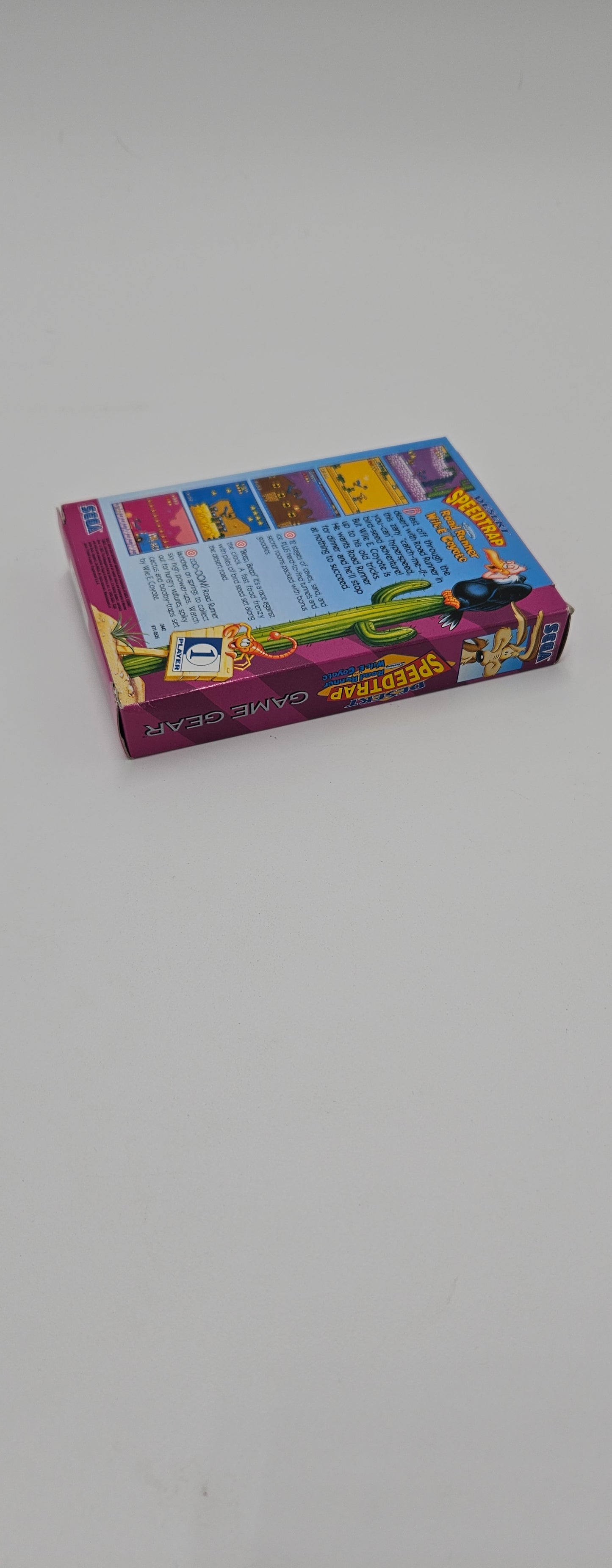 Desert Speedtrap starring Road Runner and Wile E. Coyote Game Gear