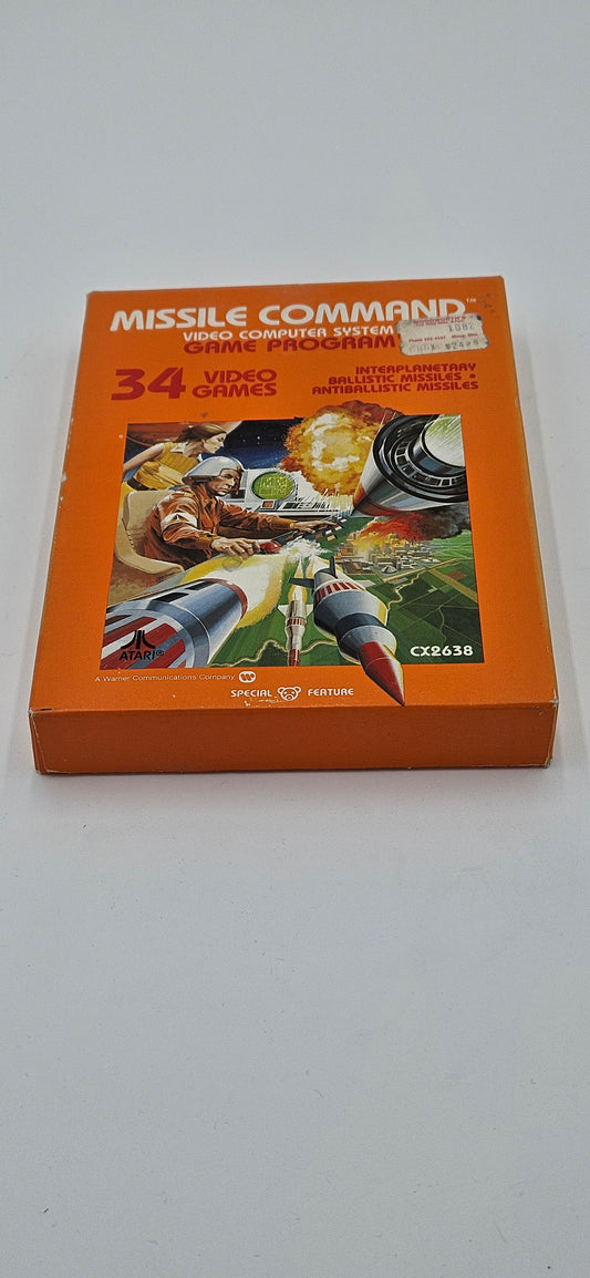 Missile Command ATARI 2600 SEALED! Original Title Atari 2600/VCS