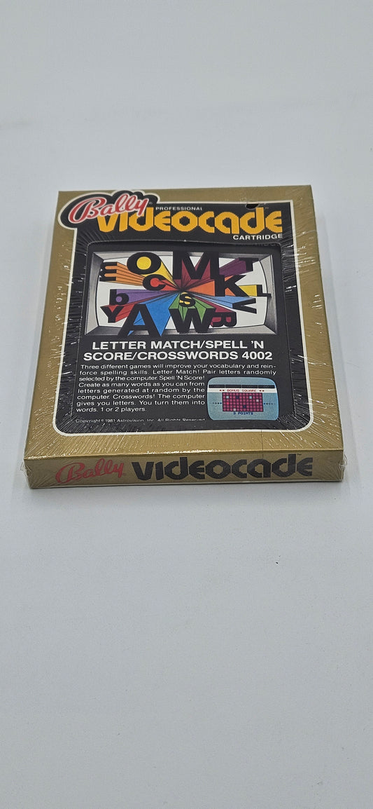 Bally Letter Match/Spell 'N Score/Crosswords 4002 Bally Astrocade