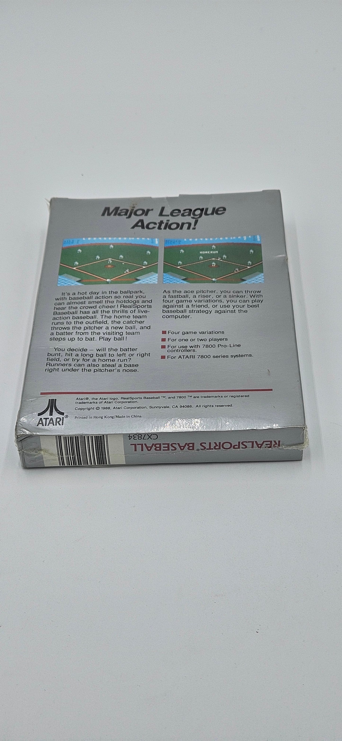 RealSports Baseball Atari 7800