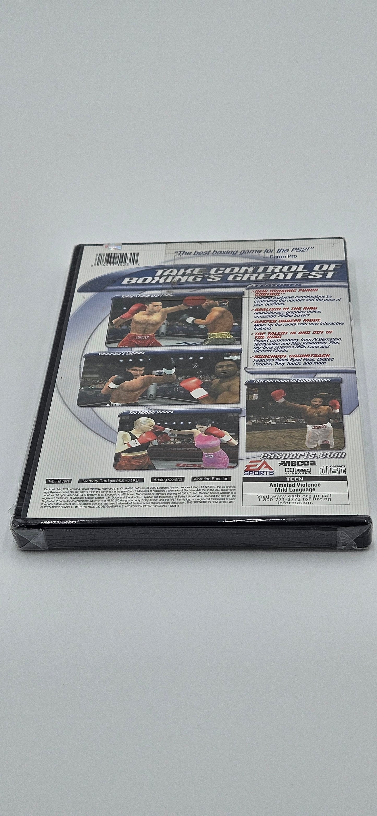 Knockout Kings 2001 SONY Playstation 2 (PS2)
