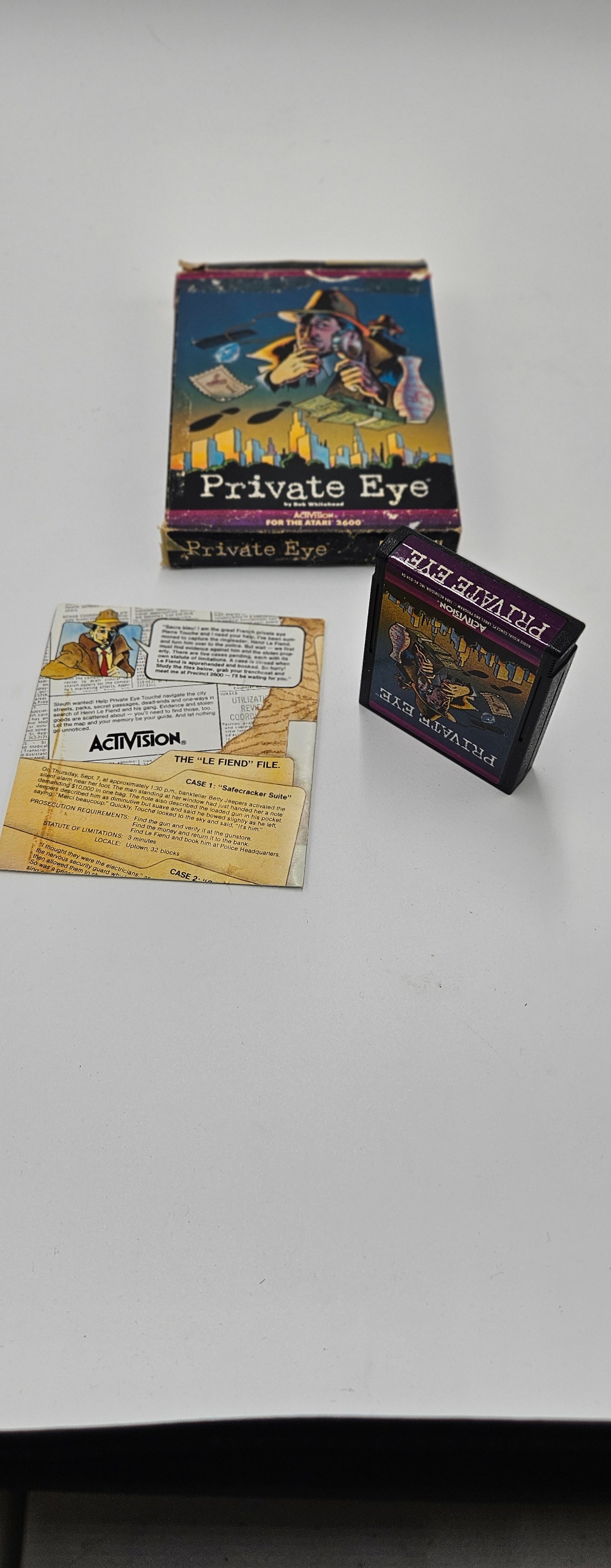 Private Eye Atari 2600/VCS