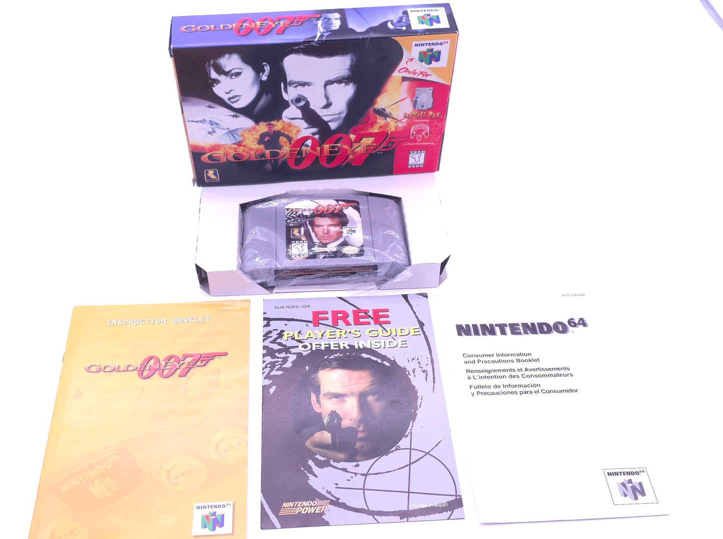 GoldenEye 007 Nintendo 64 Pristine CIB Complete High Grader