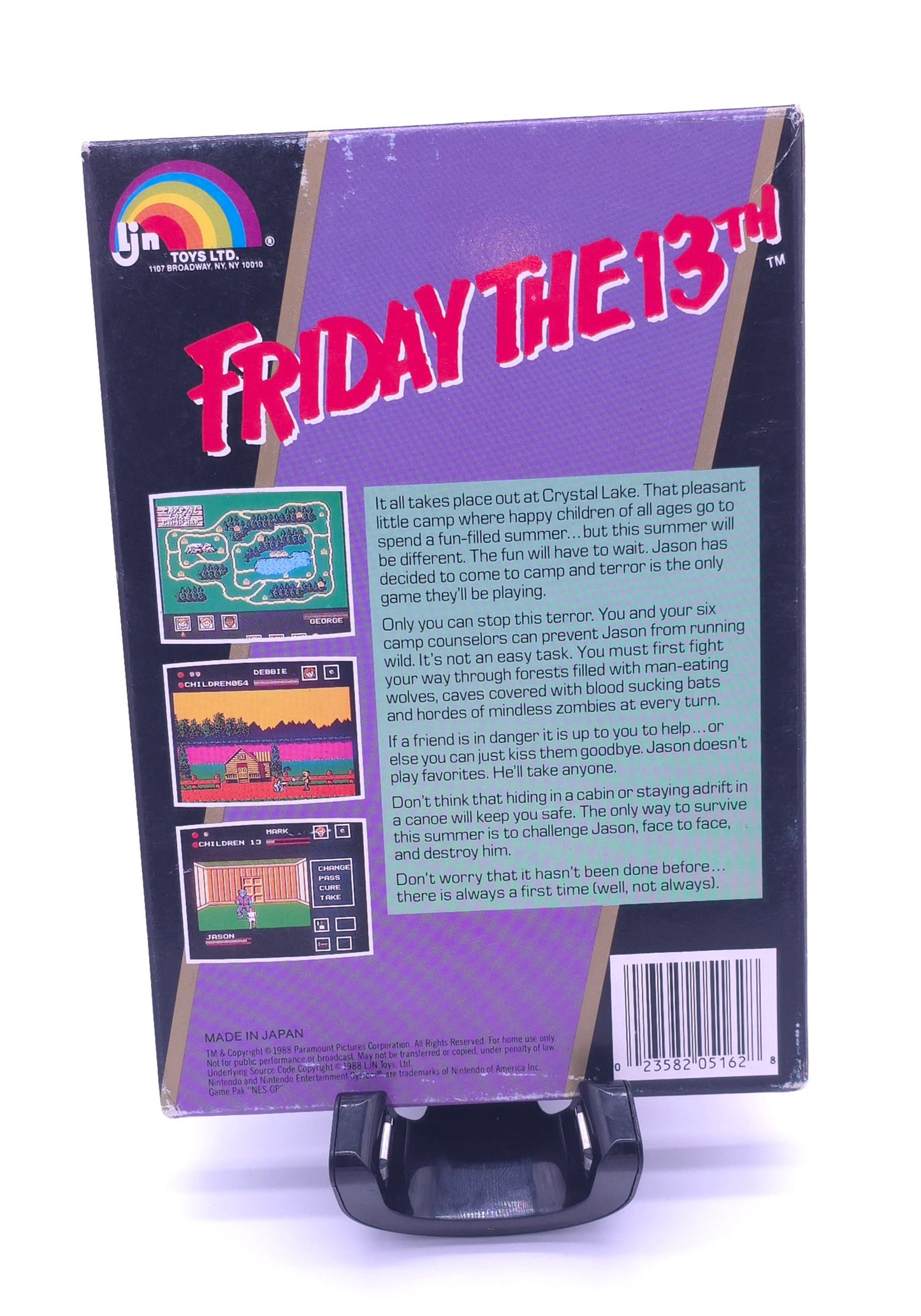 Friday the 13th Nintendo NES RARE Hard to Find - CIB - First Horror License!