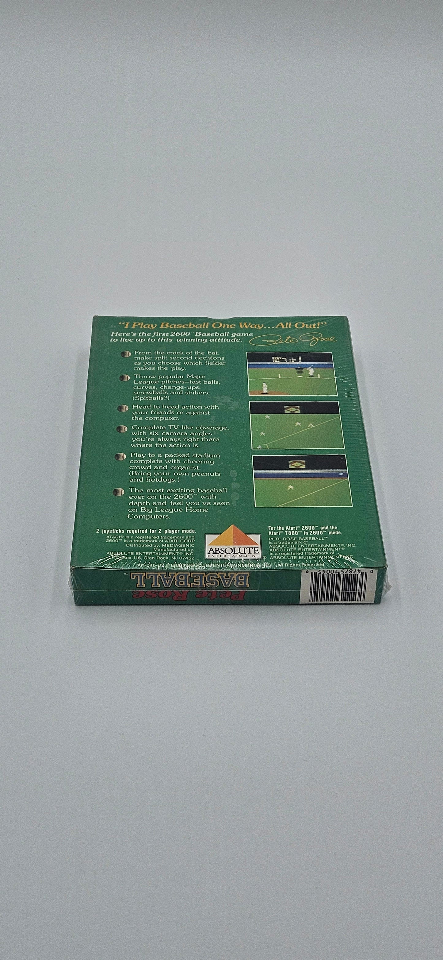 Pete Rose Baseball Atari 2600/VCS