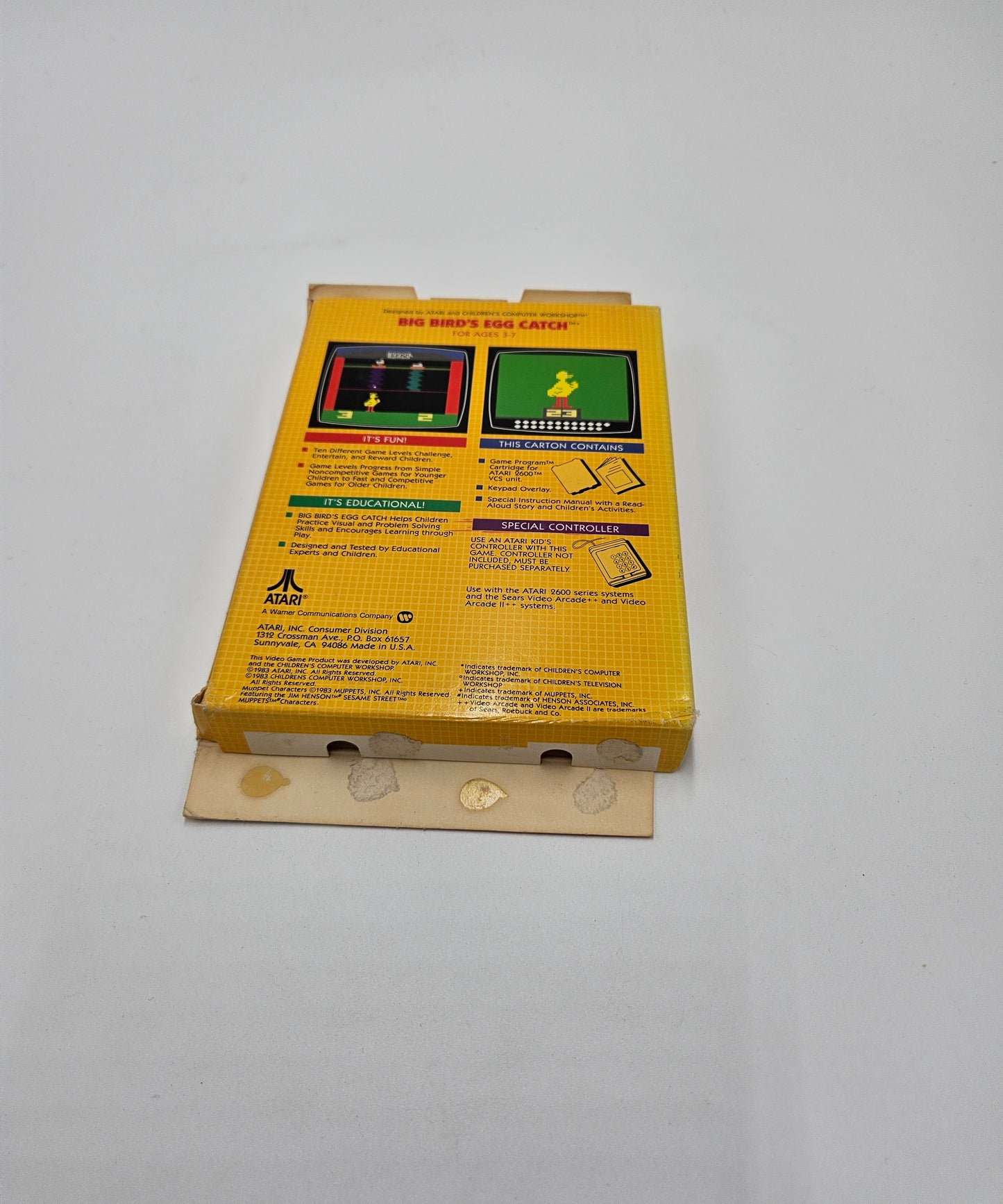 Big Bird's Egg Catch Atari 2600/VCS