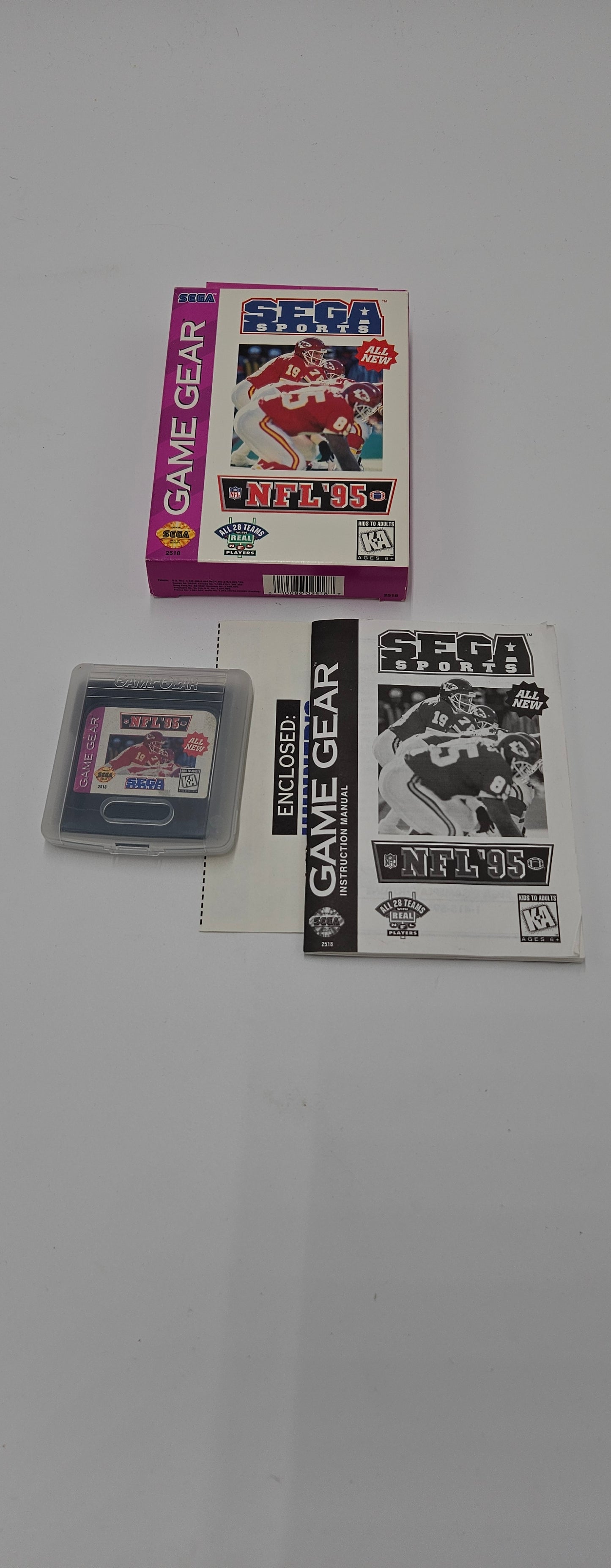 NFL '95 Game Gear