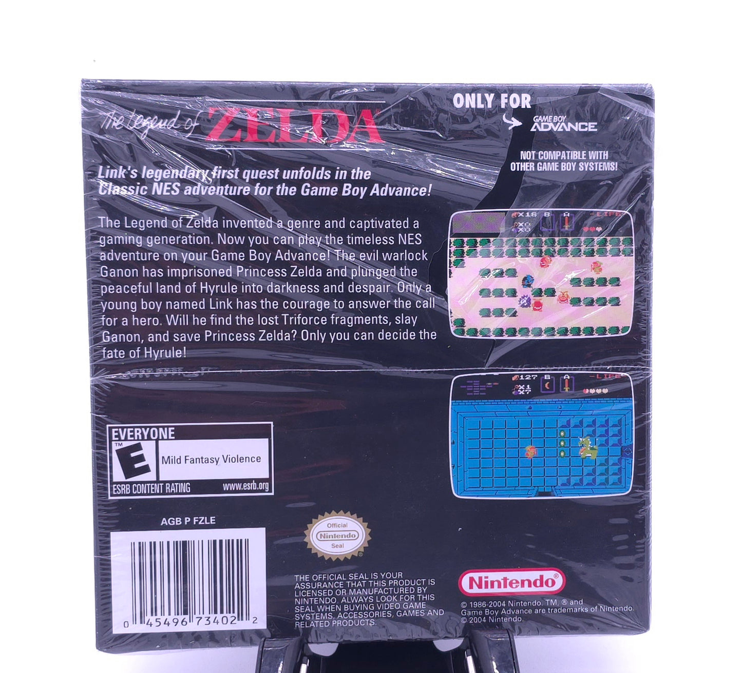 The Legend of Zelda - GameBoy Advance - Factory Seal Intact - RARE
