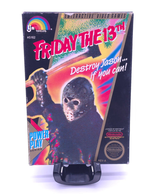 Friday the 13th Nintendo NES RARE Hard to Find - CIB - First Horror License!