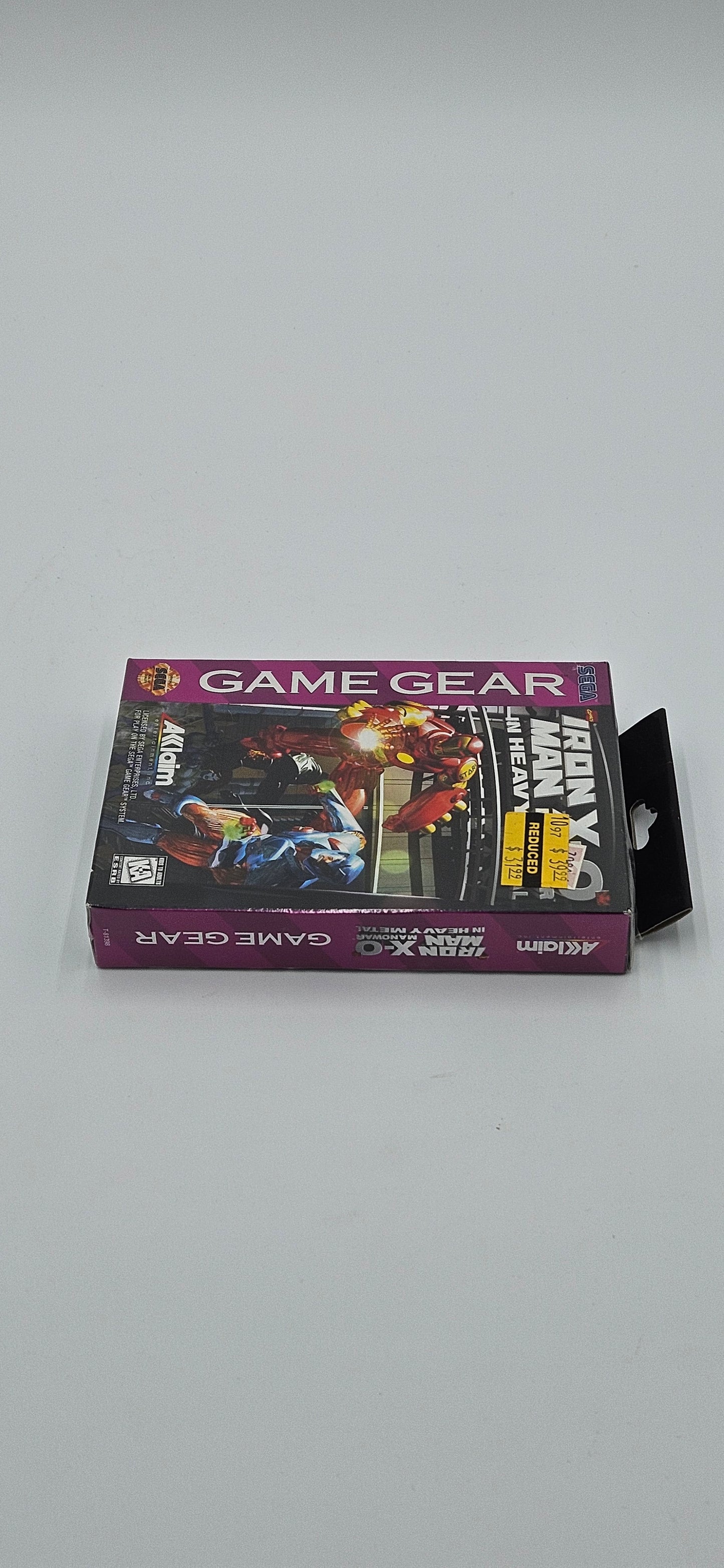 Iron Man X.O. Manowar In Heavy Metal Sega Game Gear