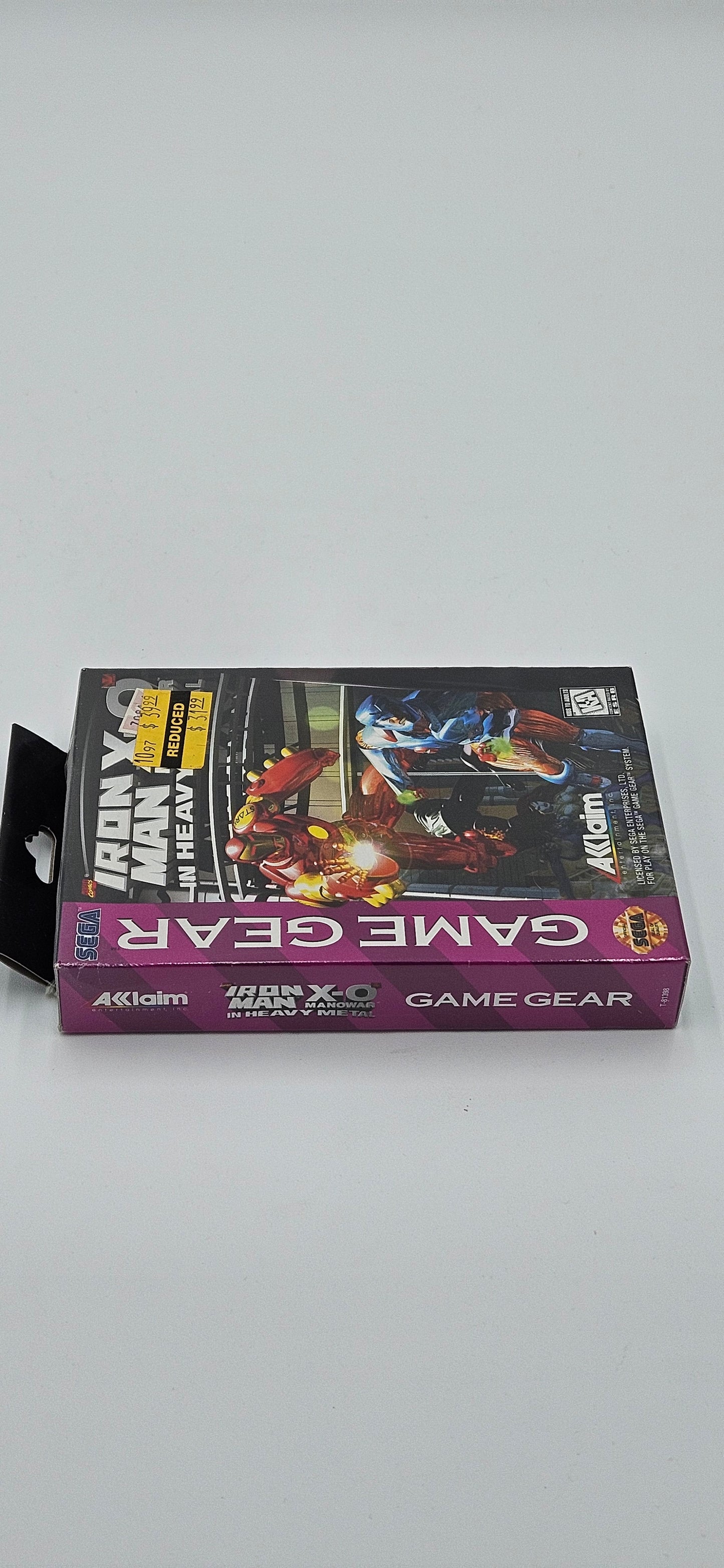 Iron Man X.O. Manowar In Heavy Metal Sega Game Gear