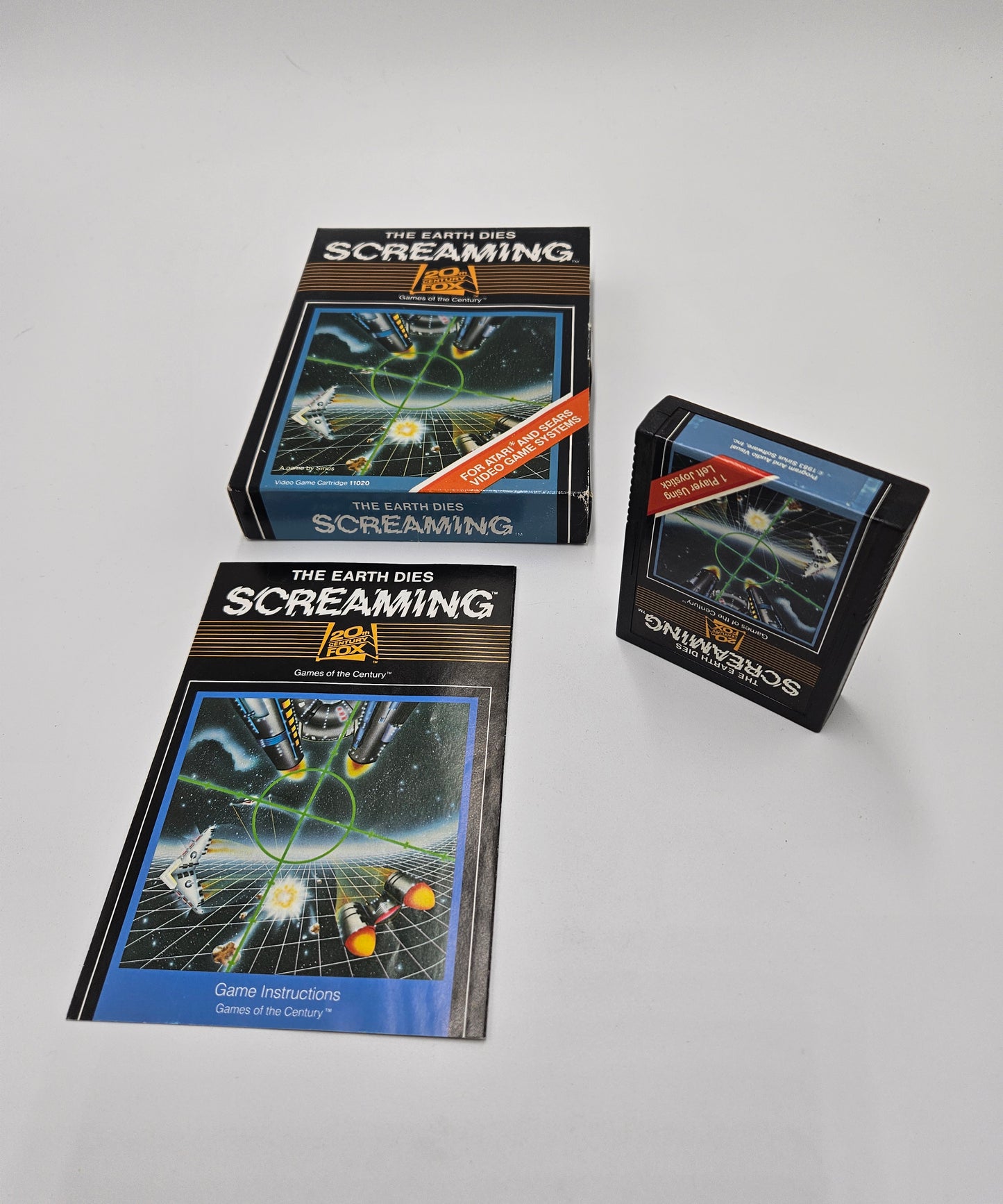 The Earth Dies Screaming Atari 2600/VCS