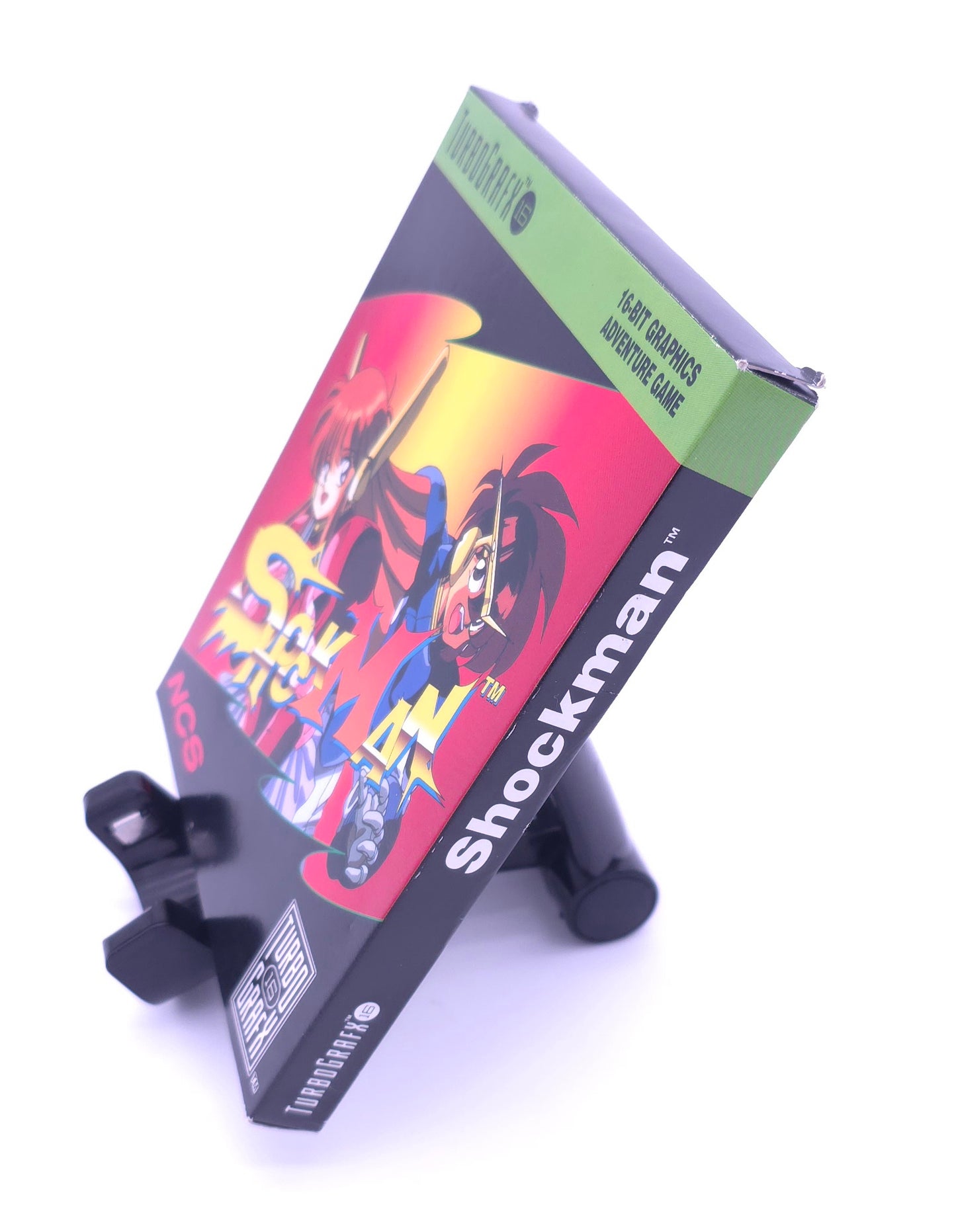 Shockman Turbografx16 CIB MINT Complete HARD TO FIND TurboGrafx 16