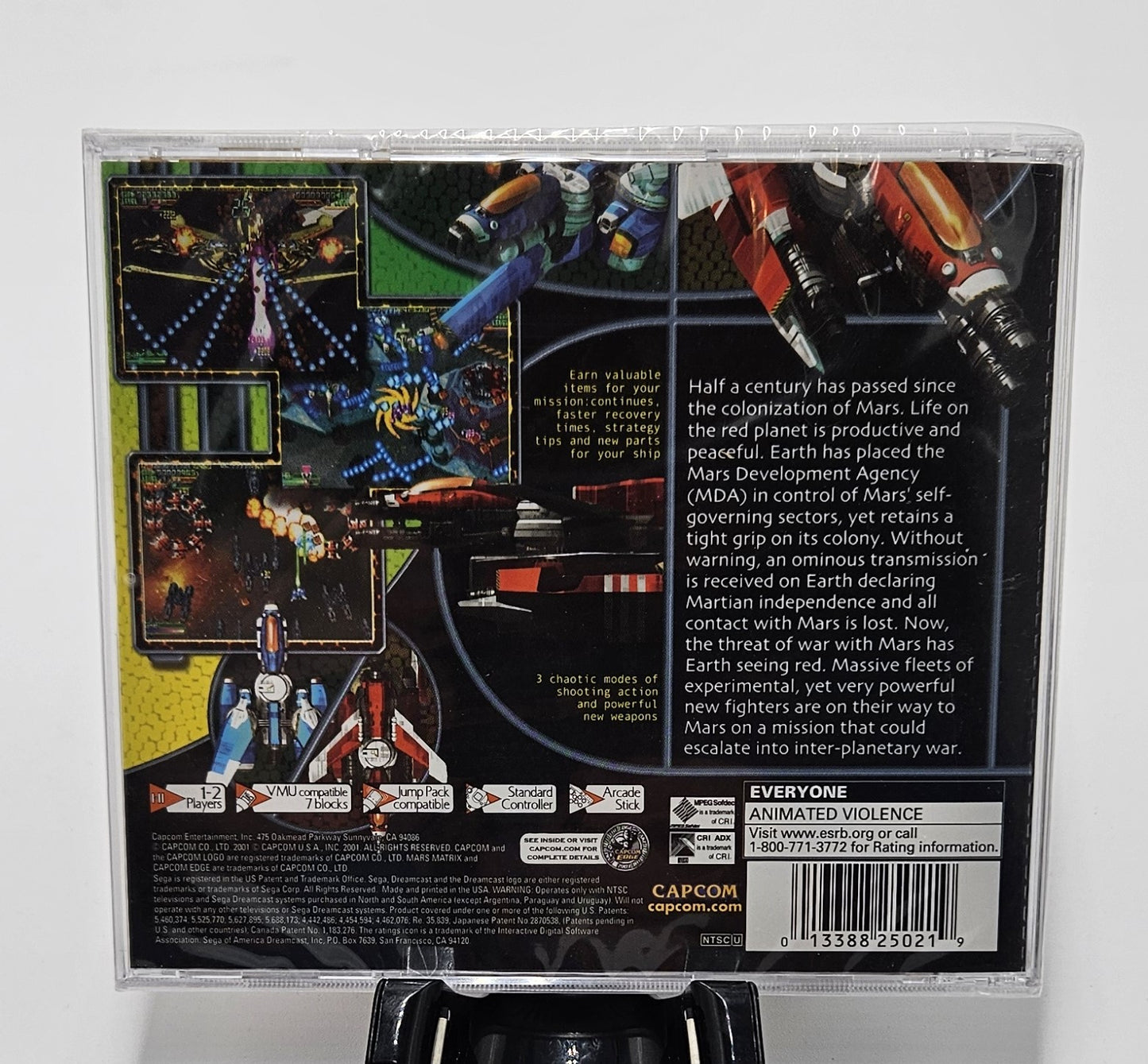 Mars Matrix Dreamcast SEALED Collector Grade Retro Fun! Sega Dreamcast