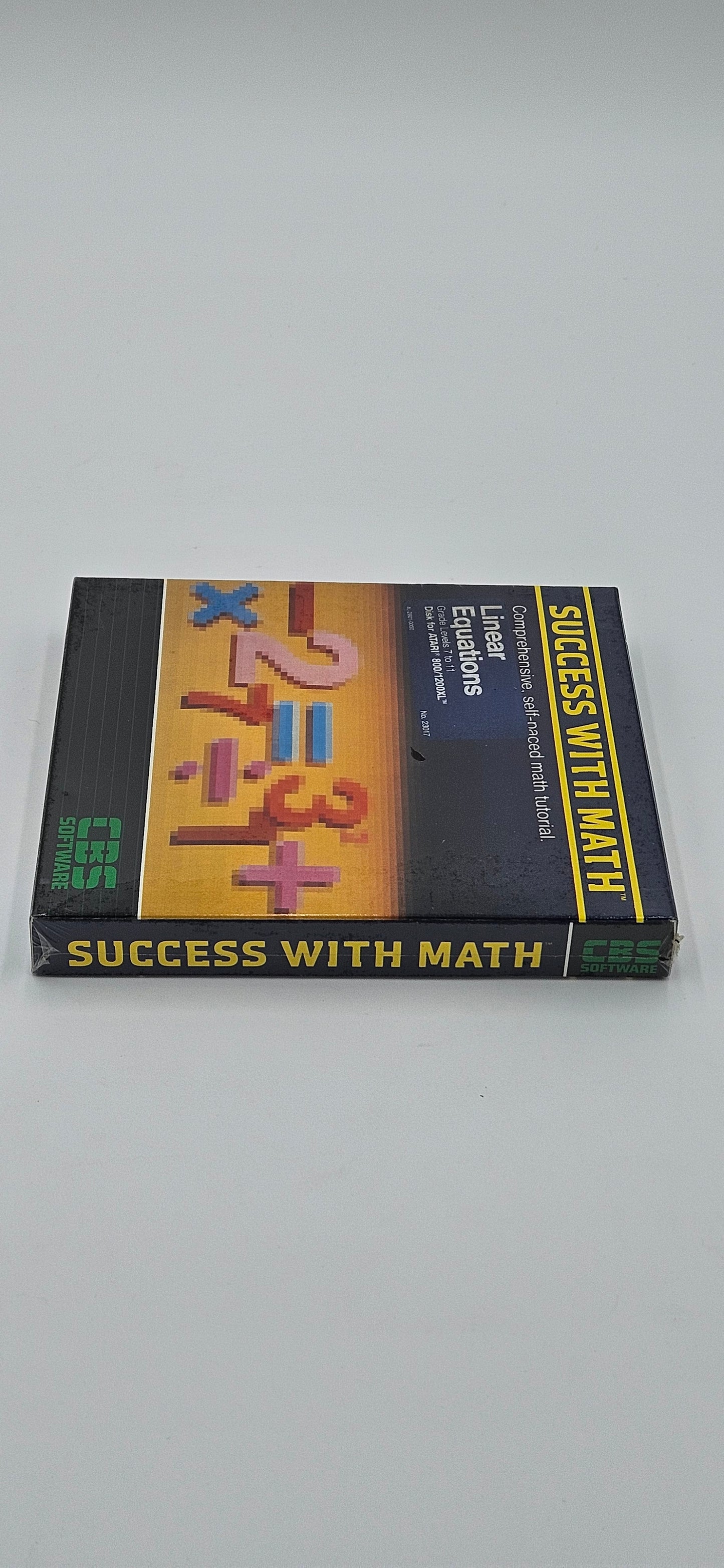 SUCCESS WITH MATH Linear Equations Atari 1200XL
