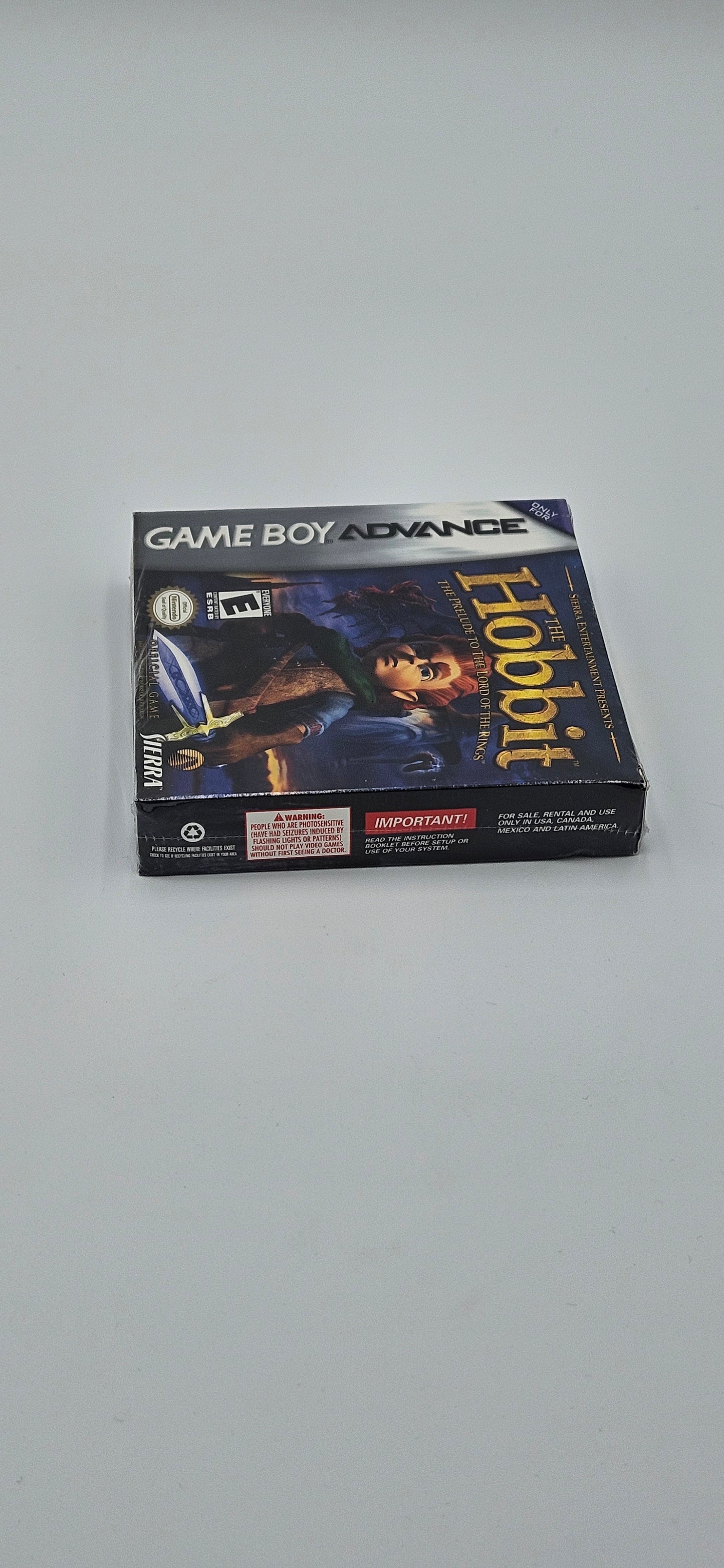 The Hobbit Game Boy Advance